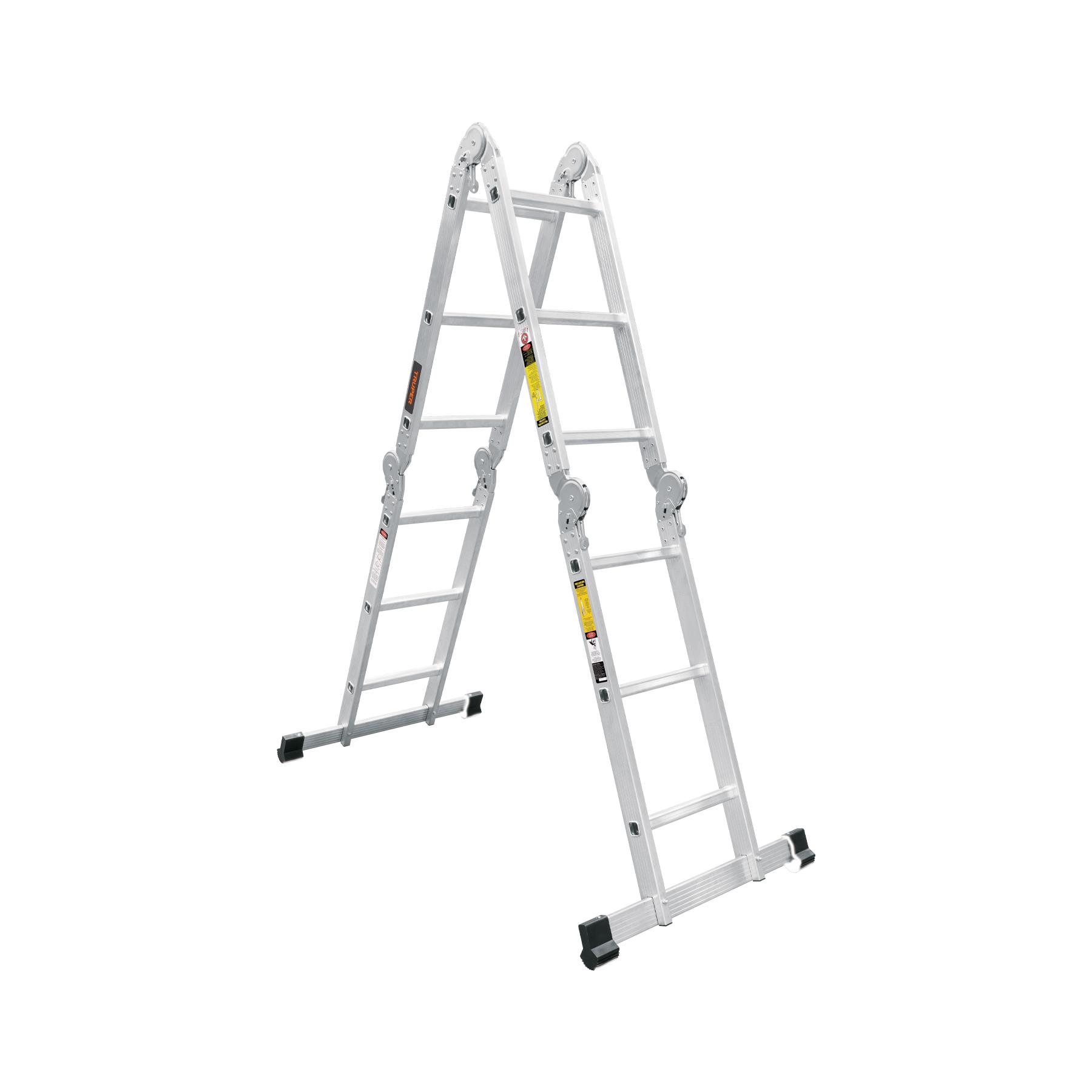 ESCALERA MULTIPOSICIÓN 12 PELDAÑOS, TIPO I, TRUPER