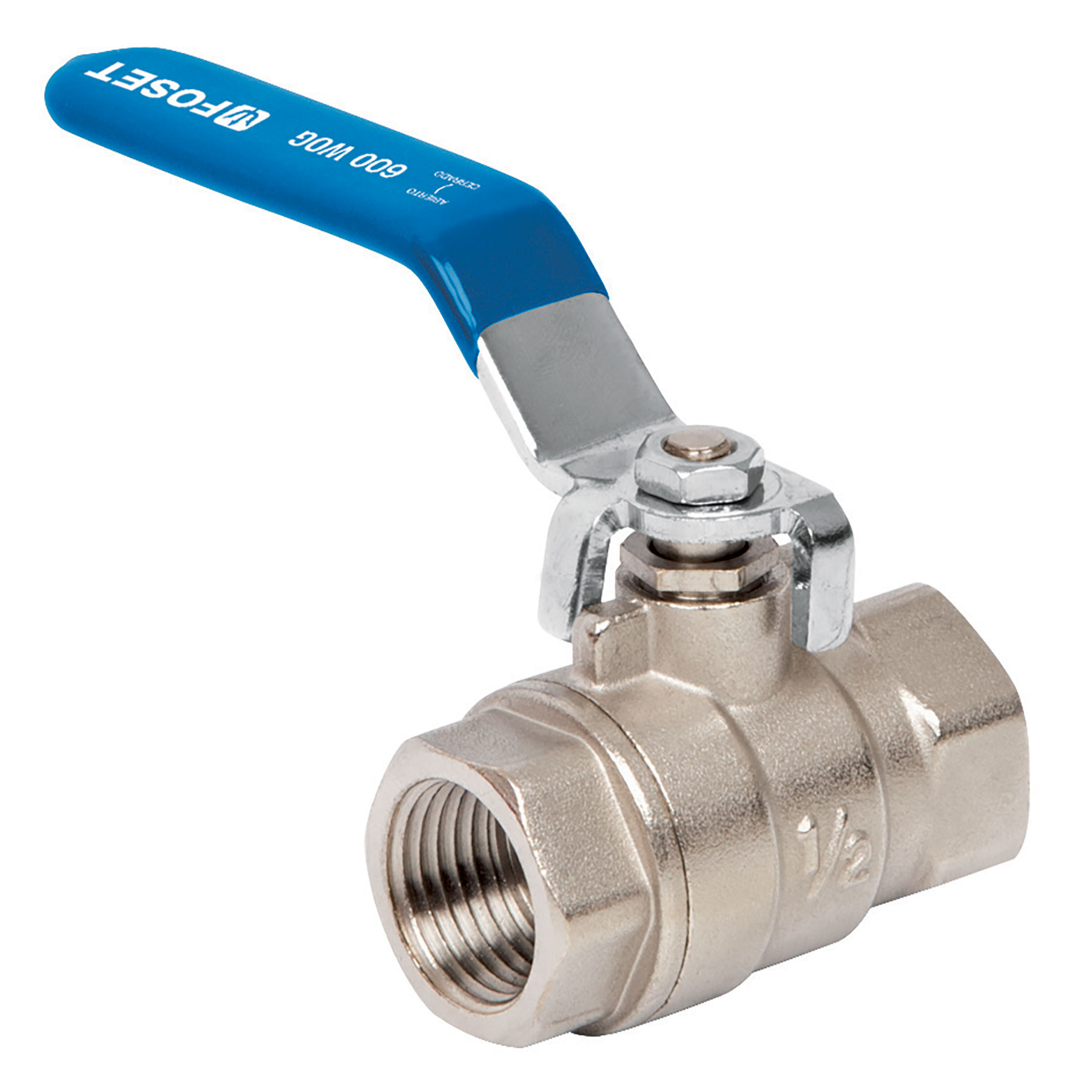 VÁLVULA DE ESFERA, DE LATÓN, ROSCABLE, 1/2', ALTA PRESIÓN