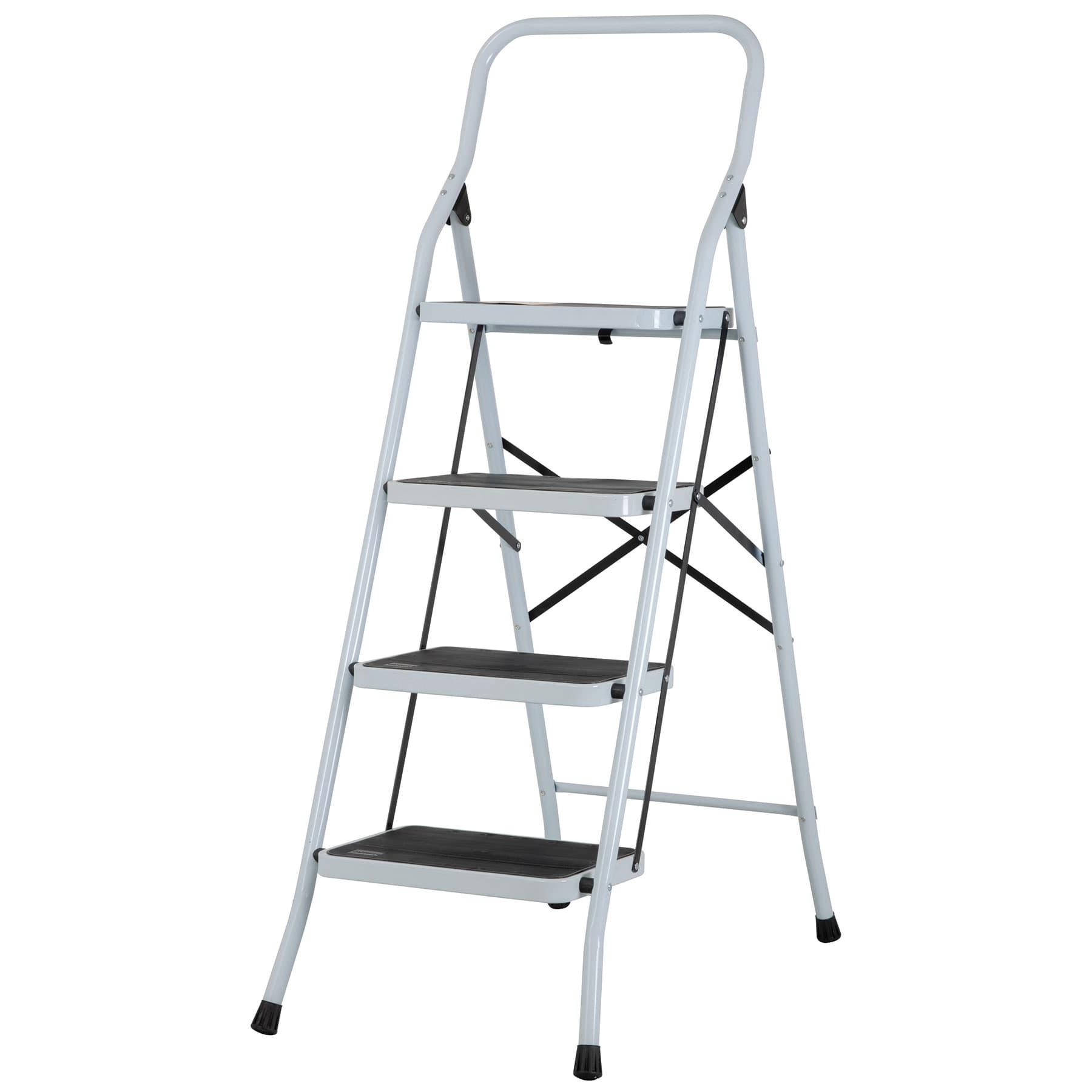 ESCALERA TUBULAR, PLEGABLE, 4 PELDAÑOS, PRETUL