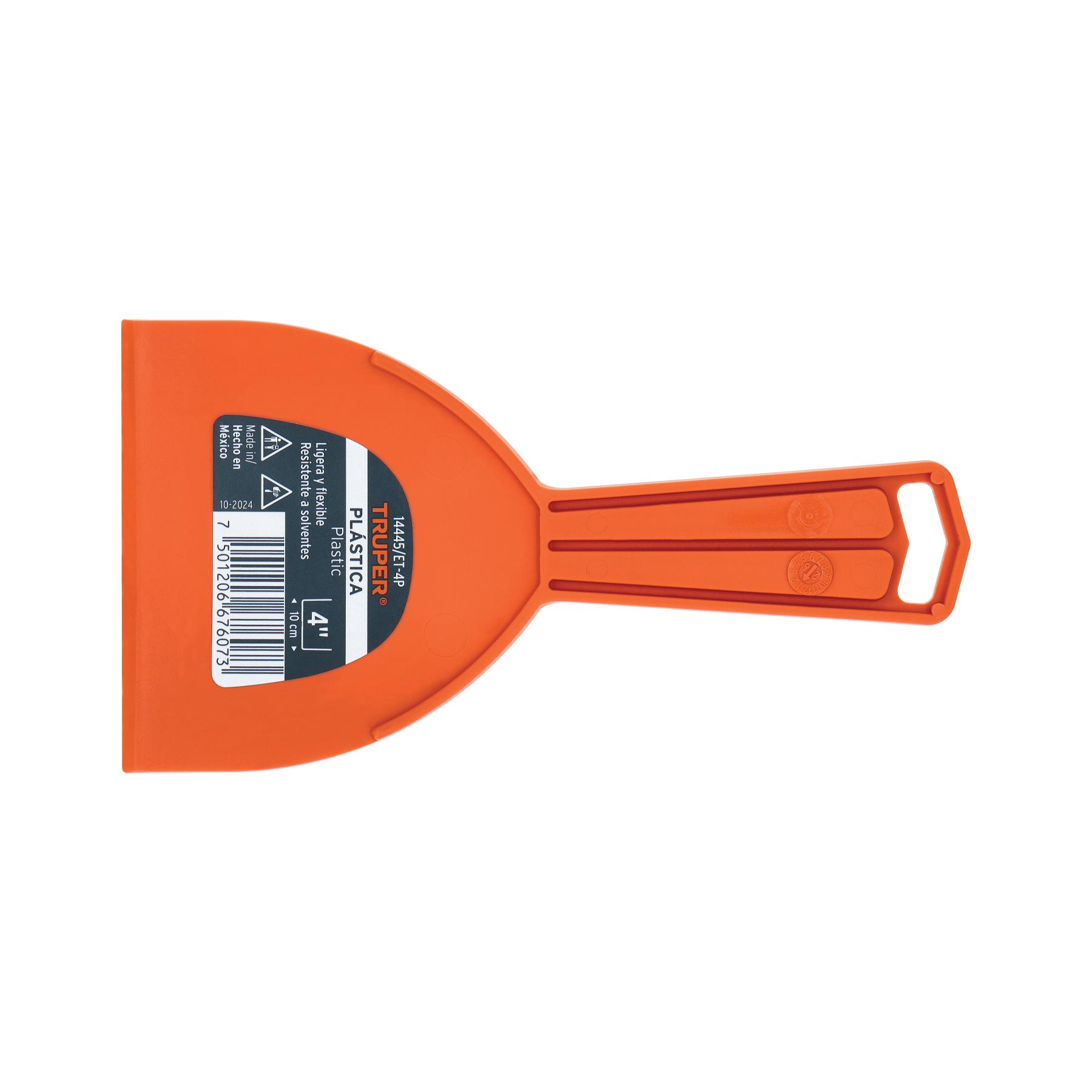 ESPÁTULA PLÁSTICA DE 4', TRUPER