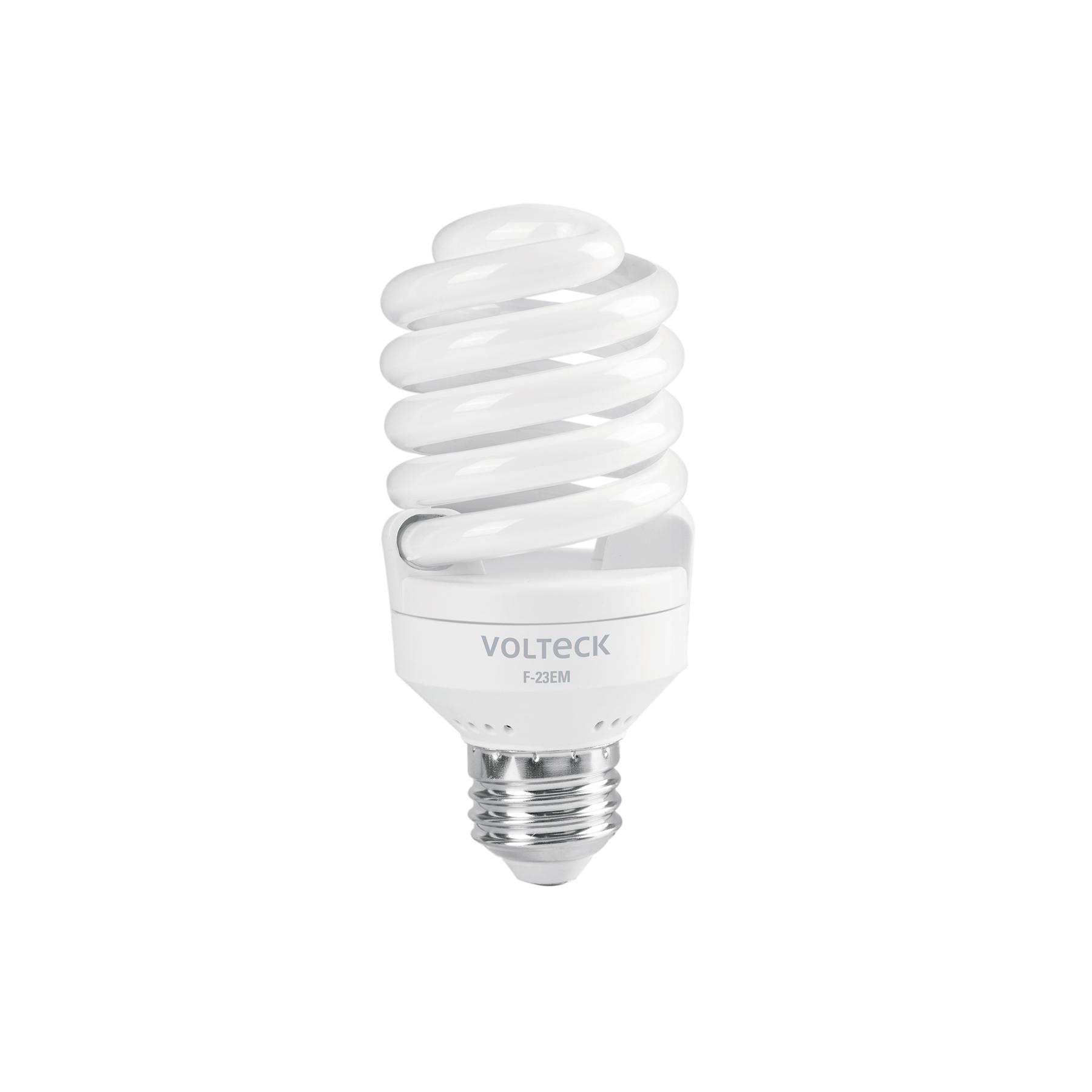 LÁMPARA ESPIRAL MINI T2 23 W LUZ DE DÍA EN BLÍSTER, VOLTECK