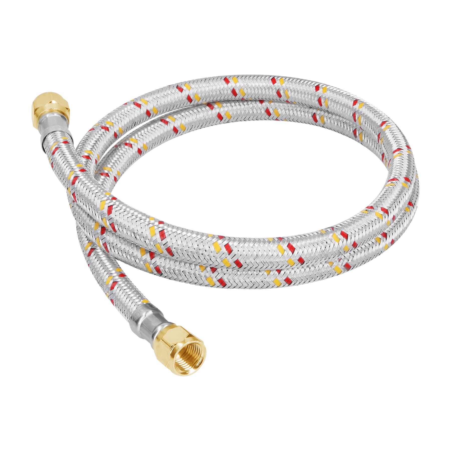 "MANGUERA DE HULE REVESTIDA DE ALUMINIO PARA GAS DE 5/16"" X 100 CM"