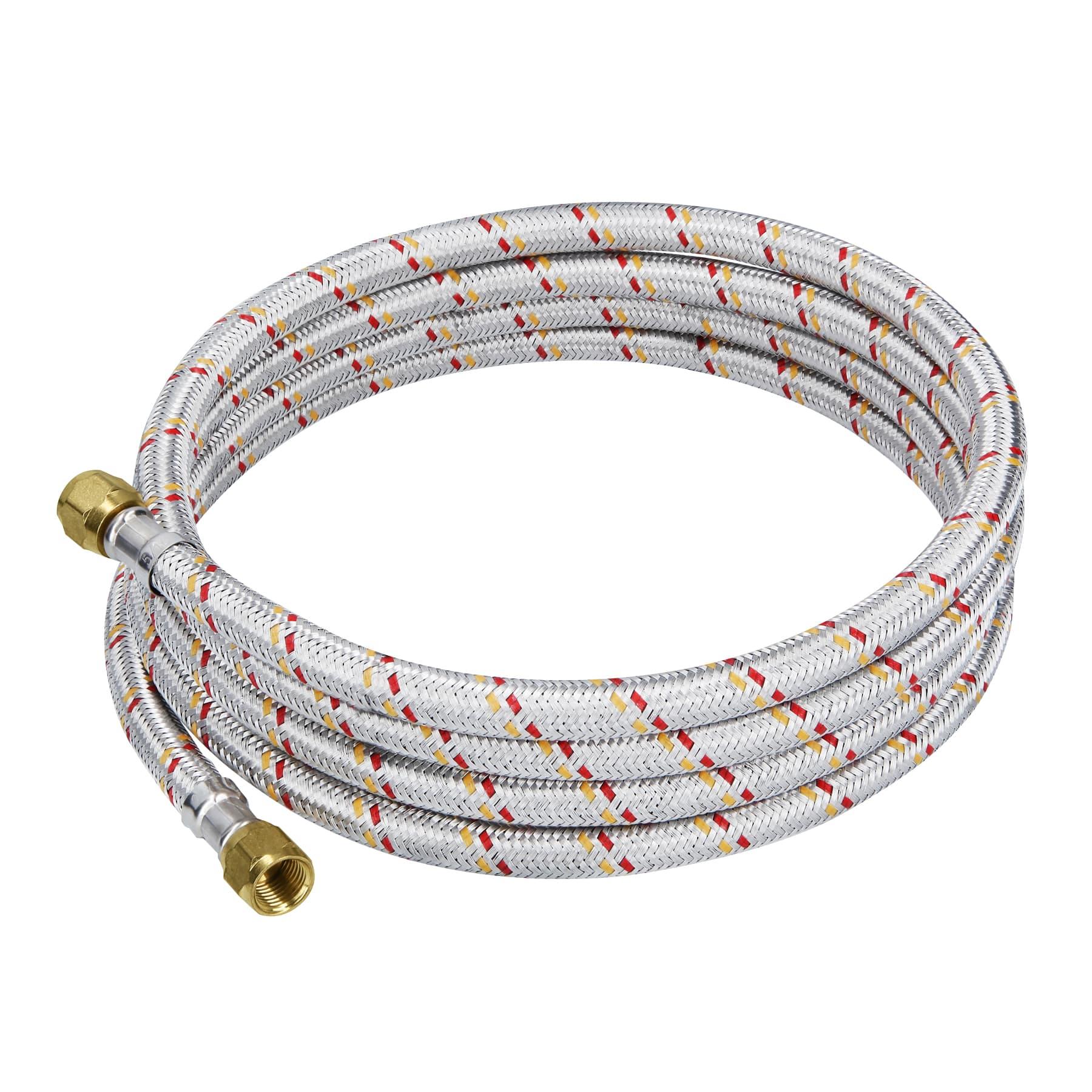 "MANGUERA DE HULE REVESTIDA DE ALUMINIO PARA GAS DE 5/16"" X 250 CM"