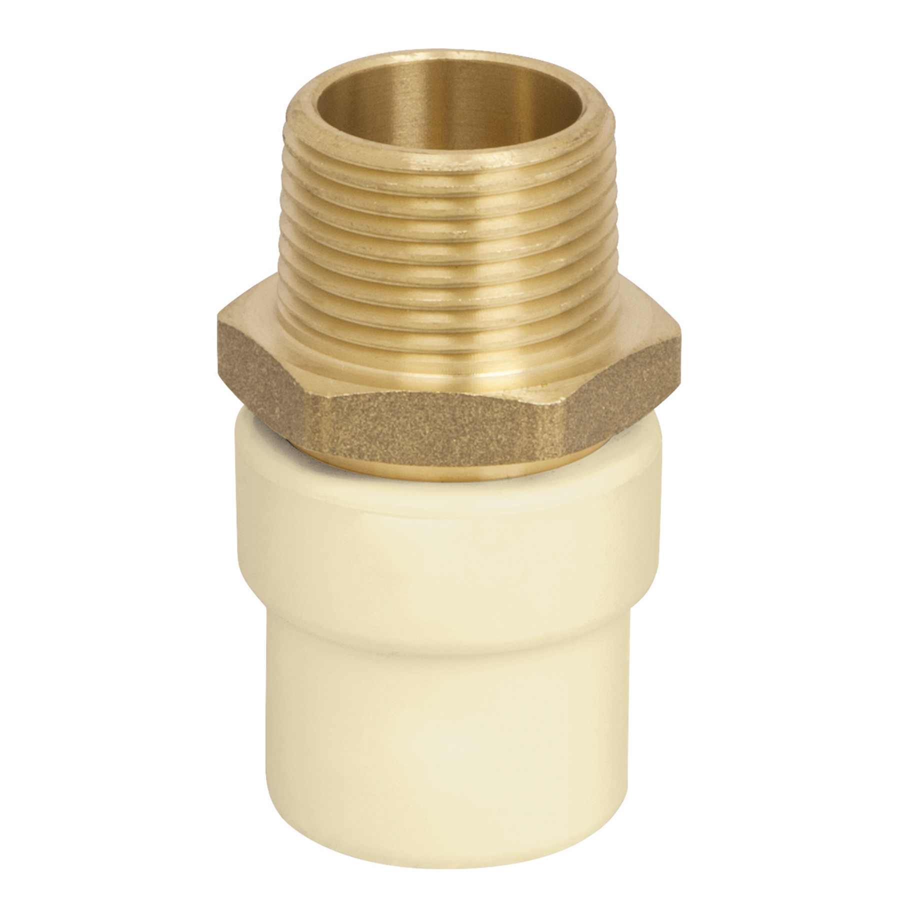 ADAPTADOR MACHO CPVC CON INSERTO, 13MM