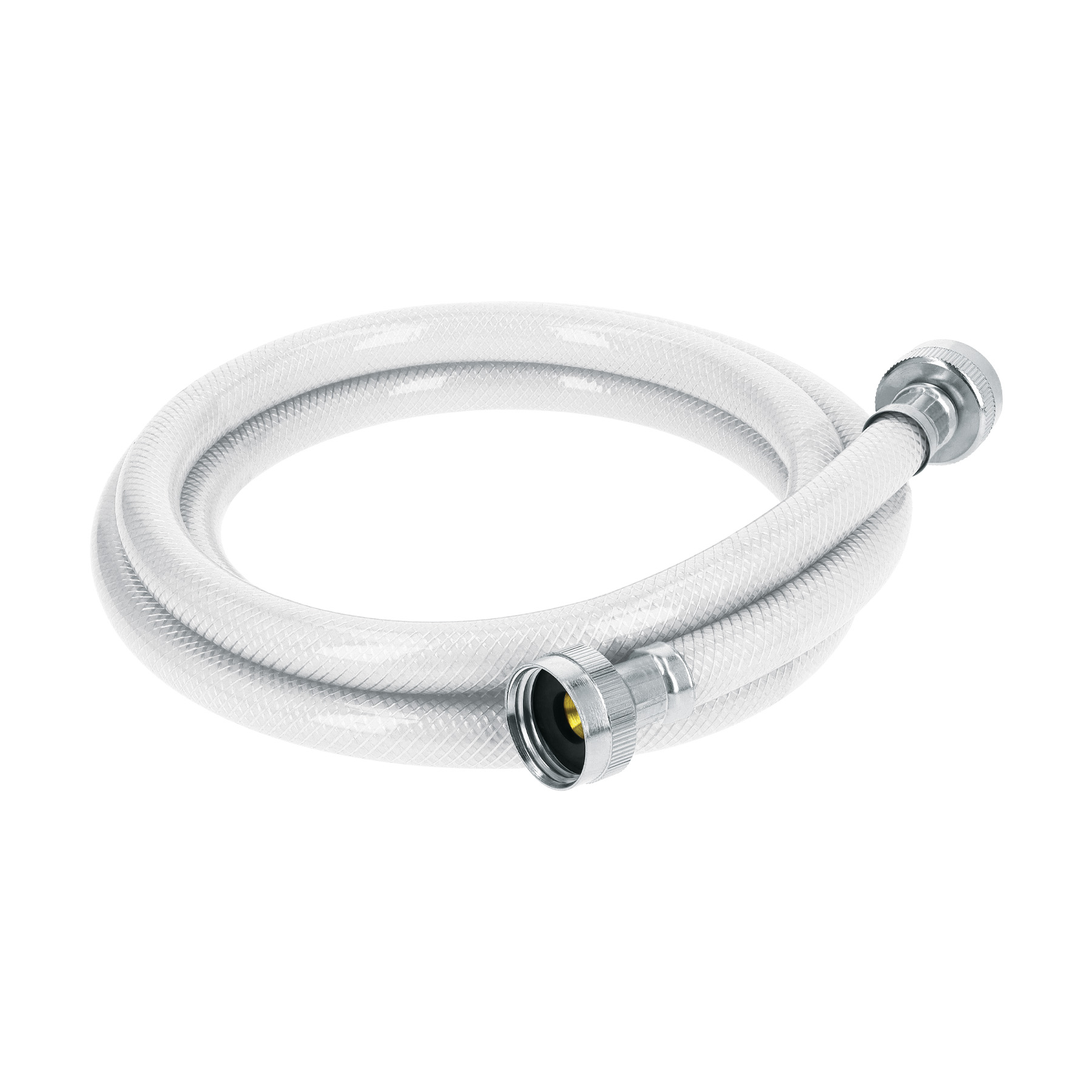 "MANGUERA DE PVC REFUERZO VINILO CON ACCESORIOS PARA LAVADORA, 3/4""X 3/4"", 1.8 M"