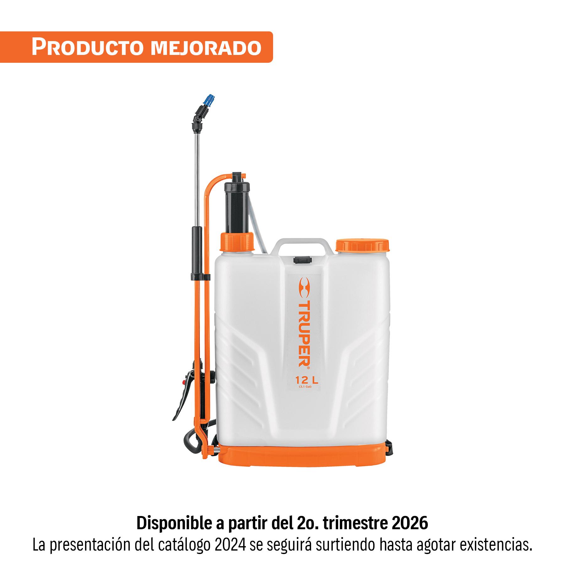 FUMIGADOR DE 12 L MANUAL DE MOCHILA, TRUPER