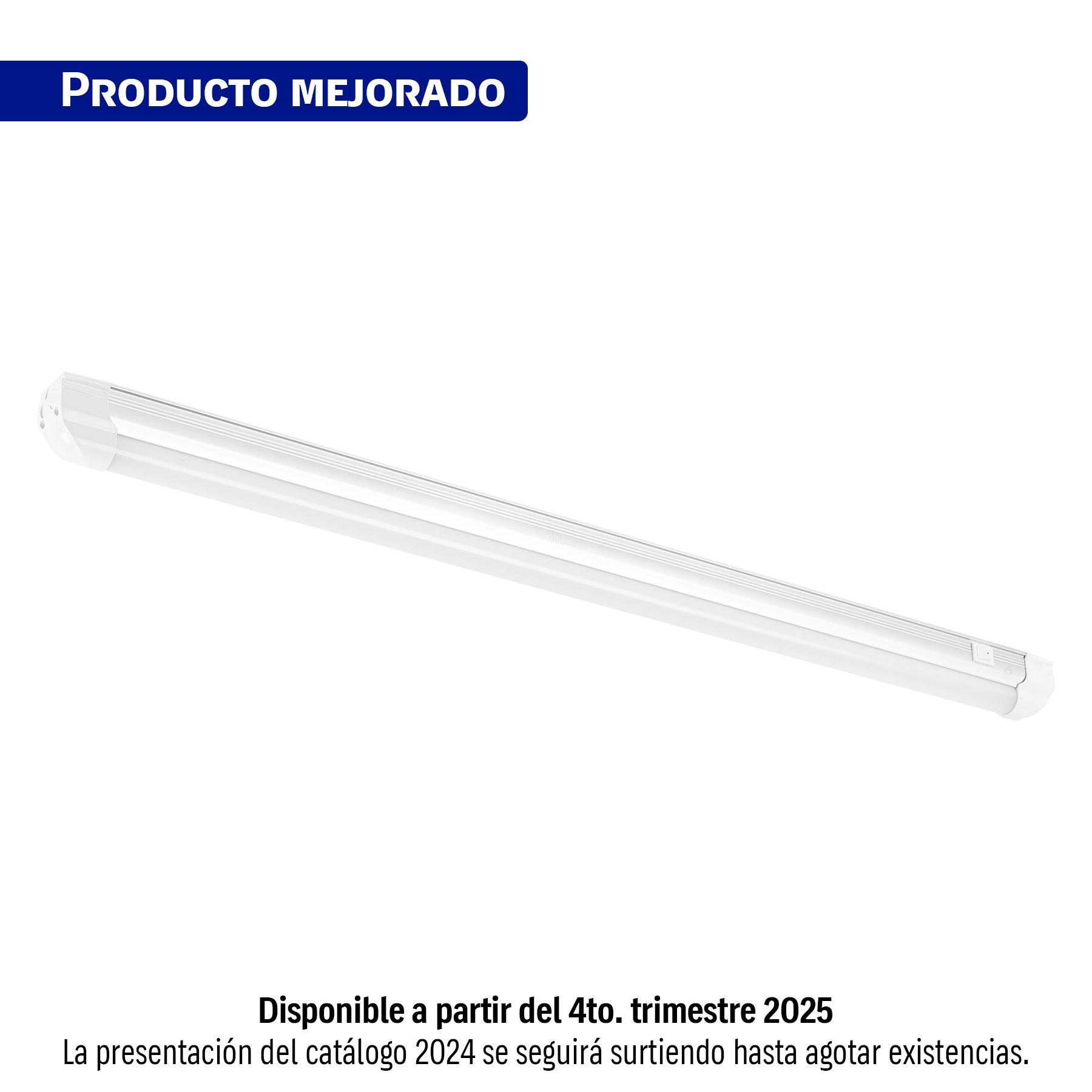 LUMINARIO LINEAL ULTRA DELGADO DE LED 11 W PARA GABINETE
