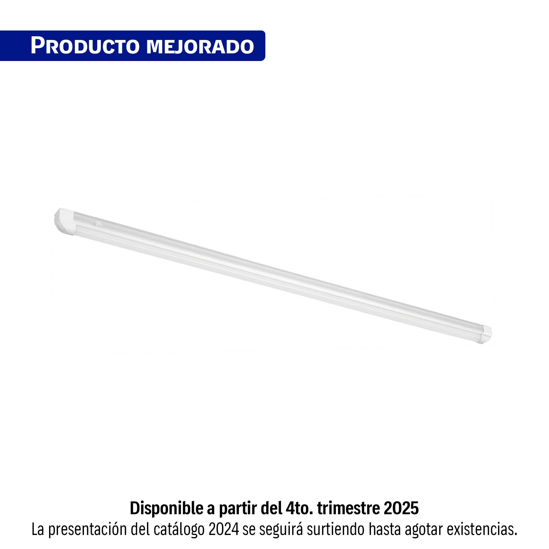 LUMINARIO LINEAL ULTRA DELGADO DE LED 19 W PARA GABINETE