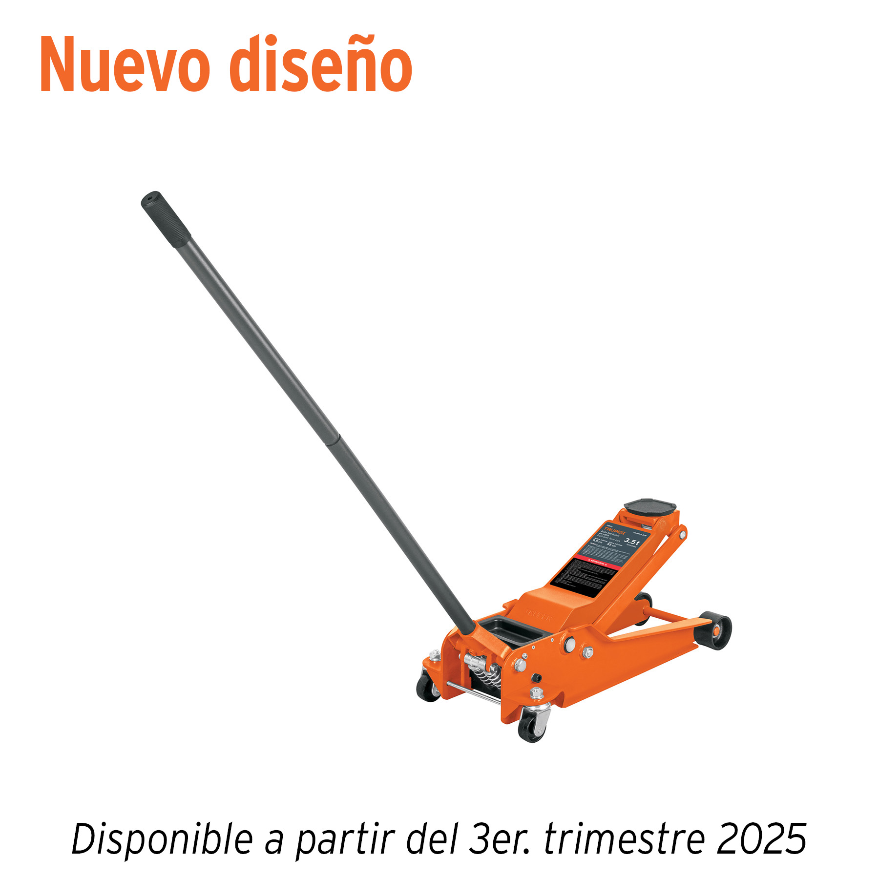 GATO HIDRÁULICO PROFESIONAL DE PATÍN,3.5TON,ELEVACIÓN RÁPIDA