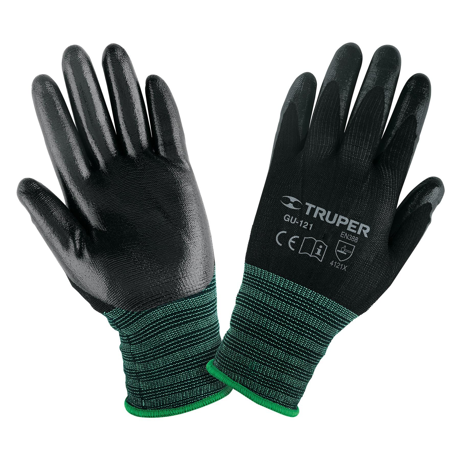 GUANTES DE NYLON RECUBIERTOS DE NITRILO, CH, TRUPER