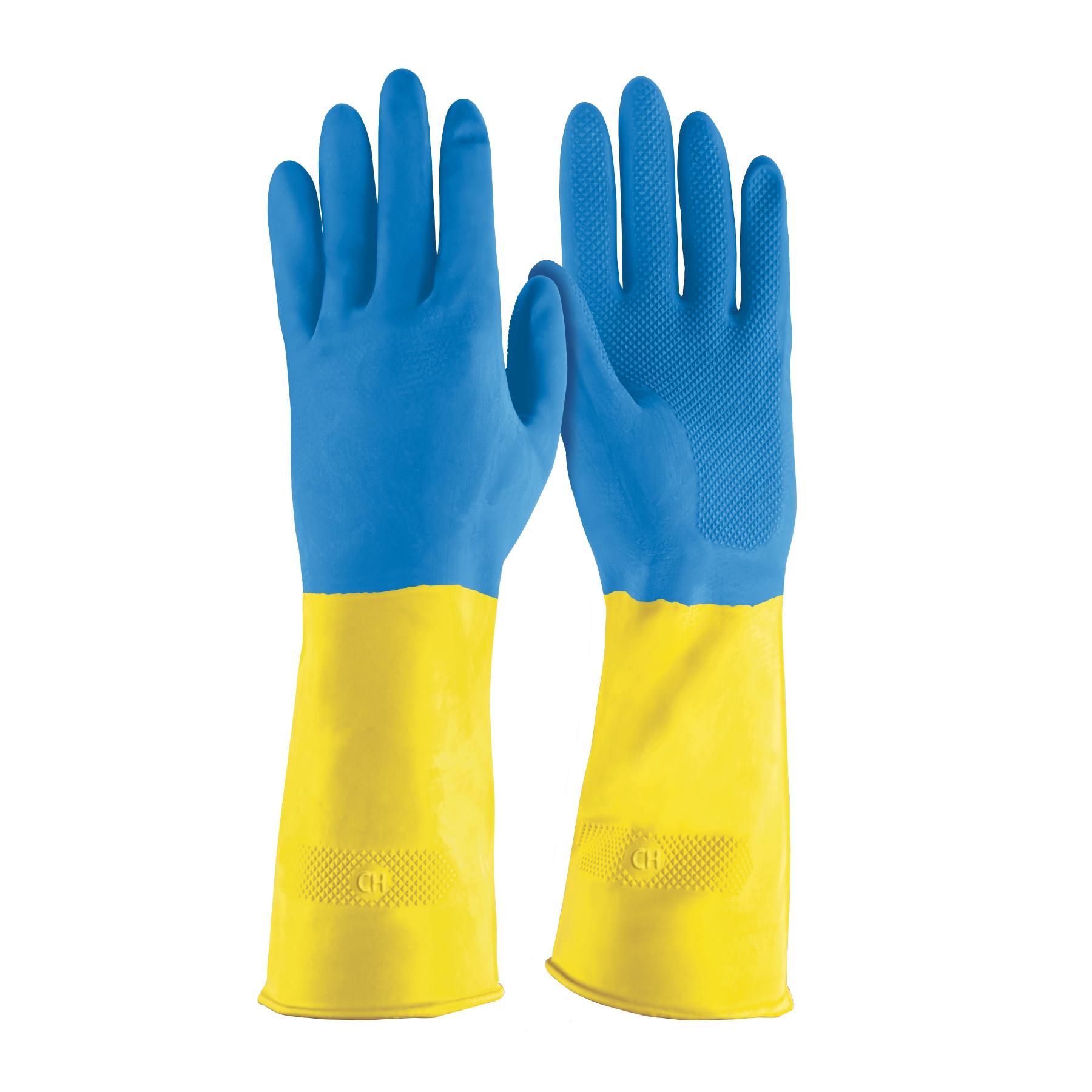GUANTES DE LÁTEX REFORZADOS PARA LIMPIEZA, CHICOS, TRUPER