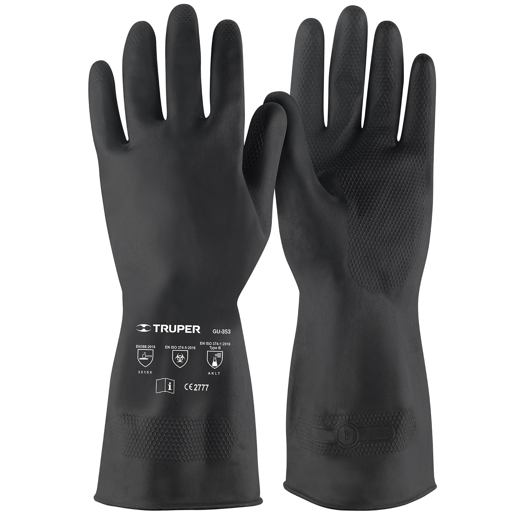 GUANTES DE LÁTEX PARA PINTOR, GRANDES, TRUPER