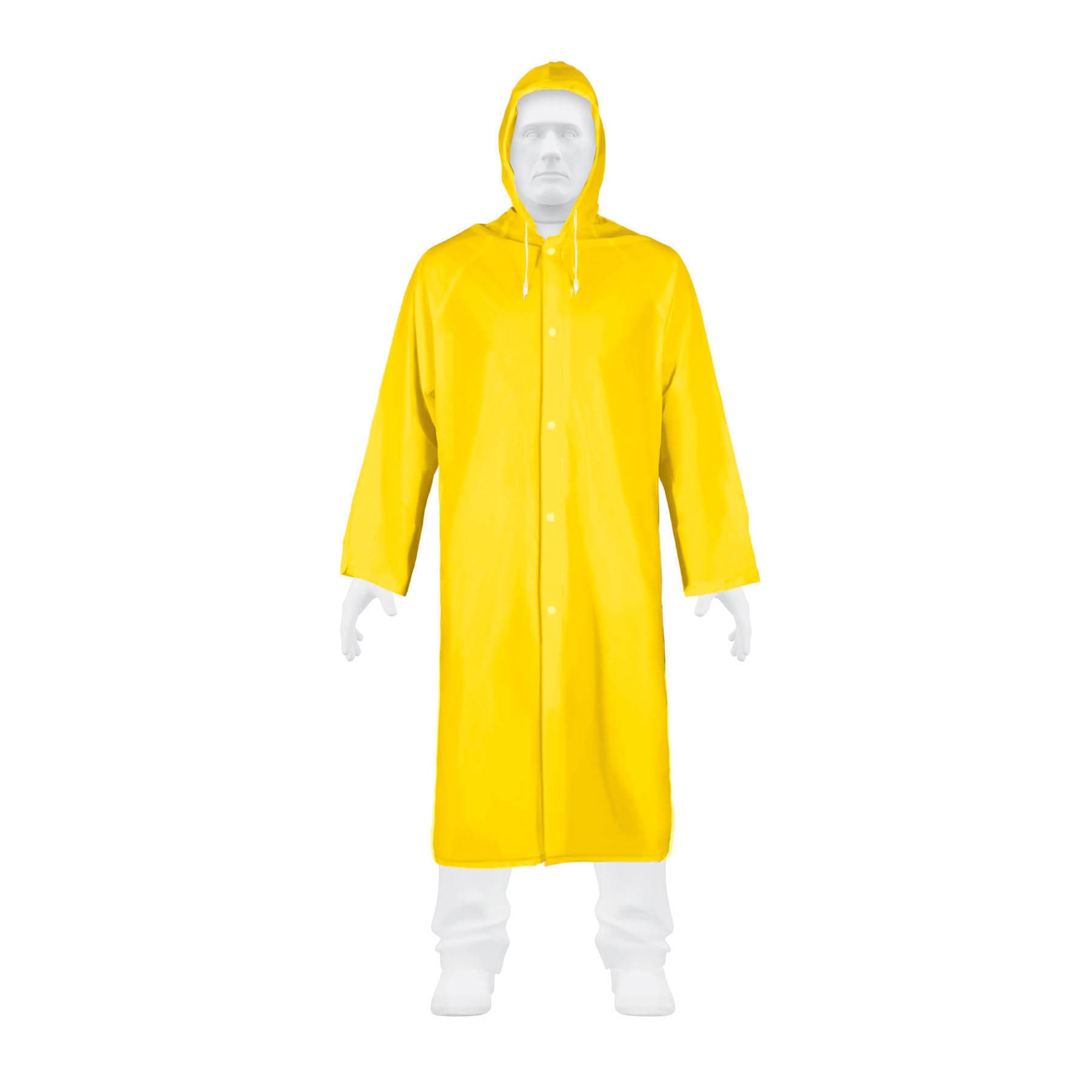 GABARDINA IMPERMEABLE LIGERA DE PVC, TALLA M, PRETUL