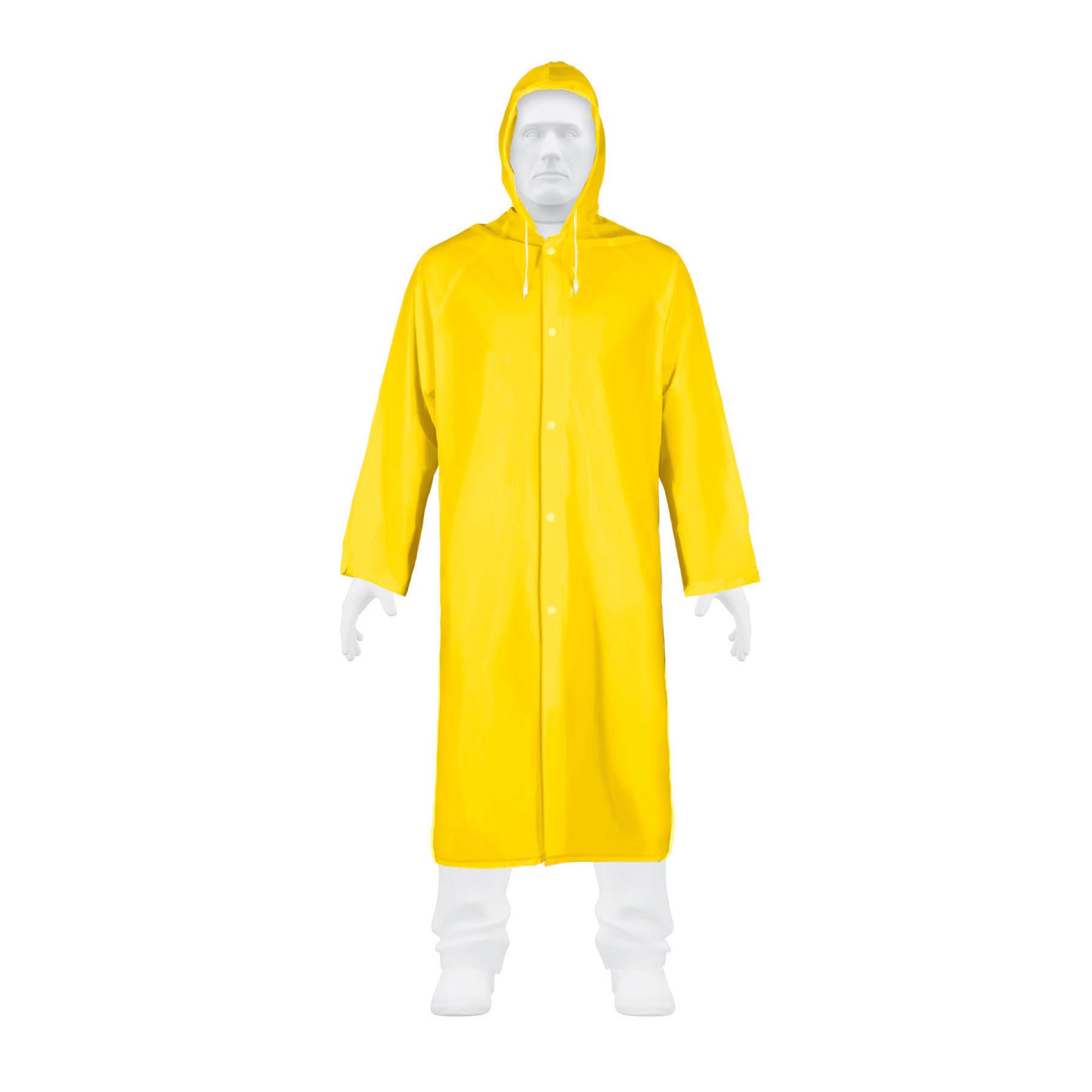 GABARDINA IMPERMEABLE LIGERA DE PVC, TALLA XG, PRETUL