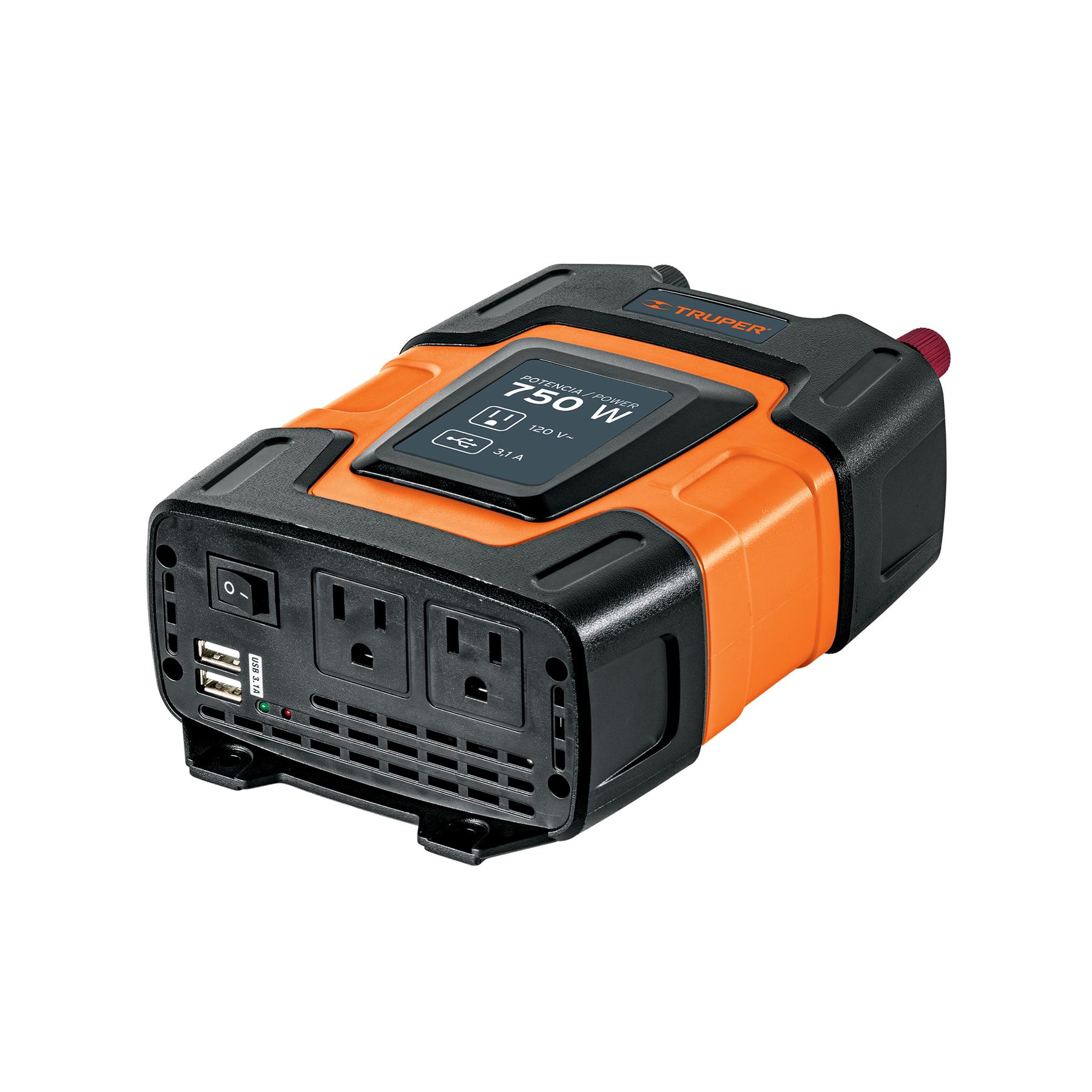 INVERSOR DE CORRIENTE DE 750 W, TRUPER