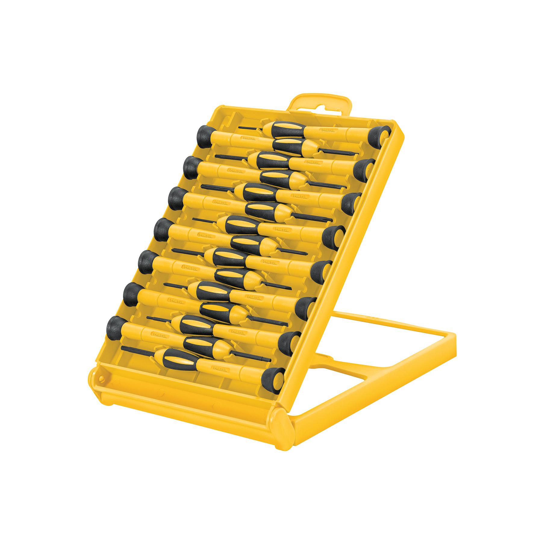 JUEGO CON 15 DESARMADORES DE PRECISIÓN, PRETUL