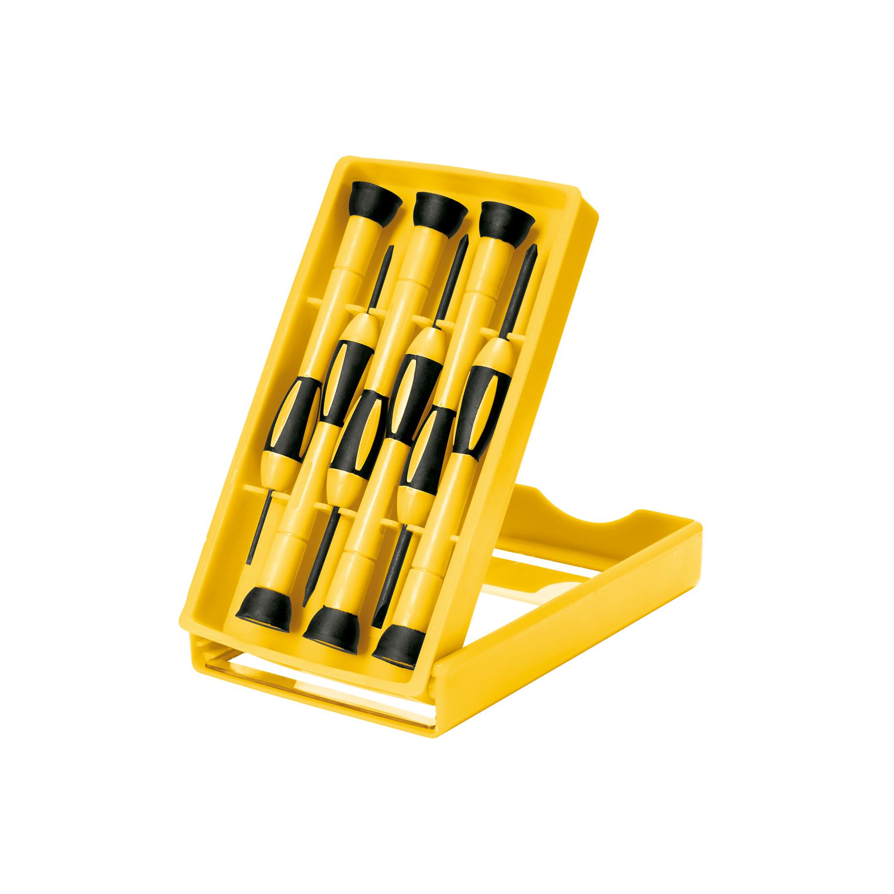 JUEGO CON 6 DESARMADORES DE PRECISIÓN, PRETUL