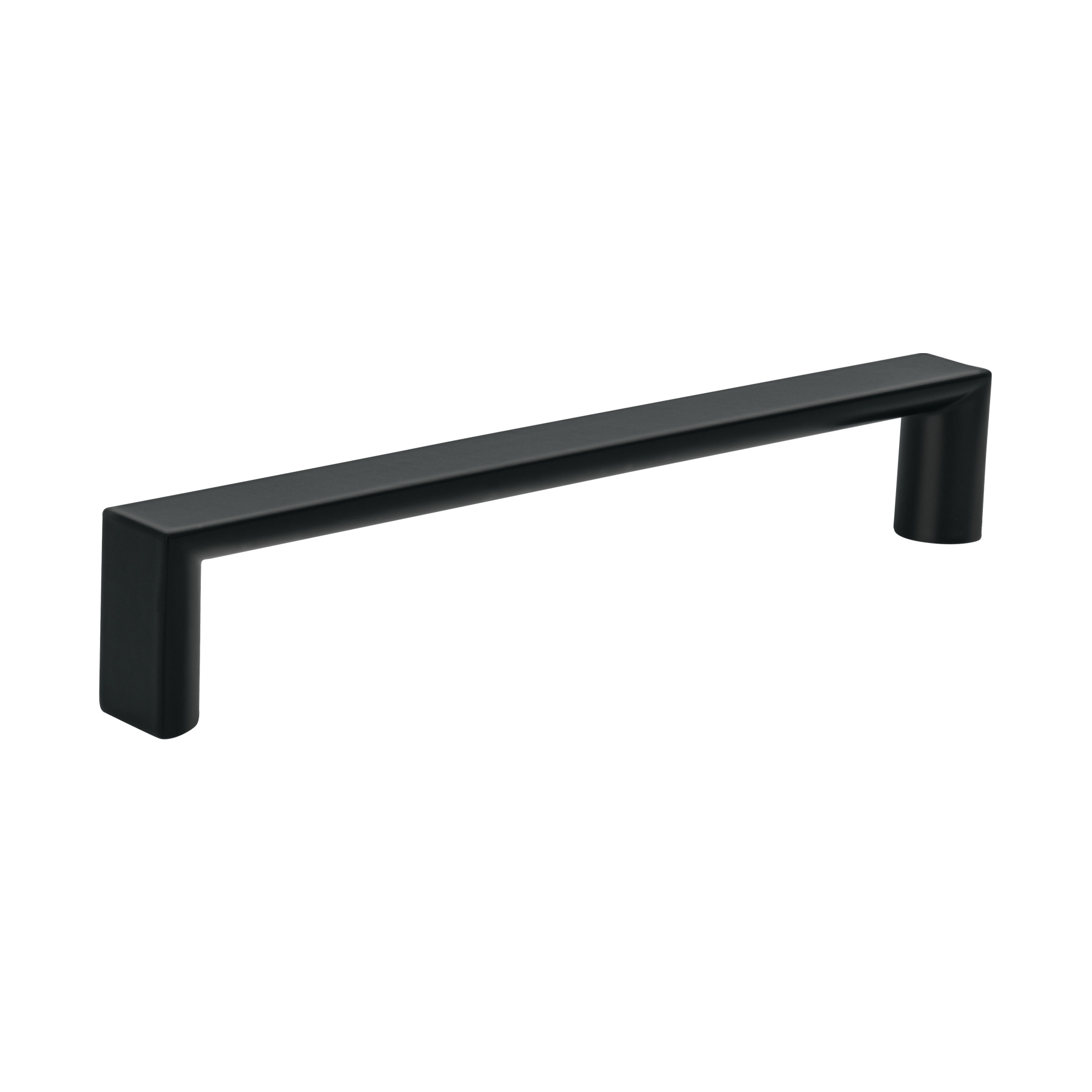 JALADERA DE ZINC ACABADO NEGRO PARA MUEBLE, 128 MM, ANDAMIO