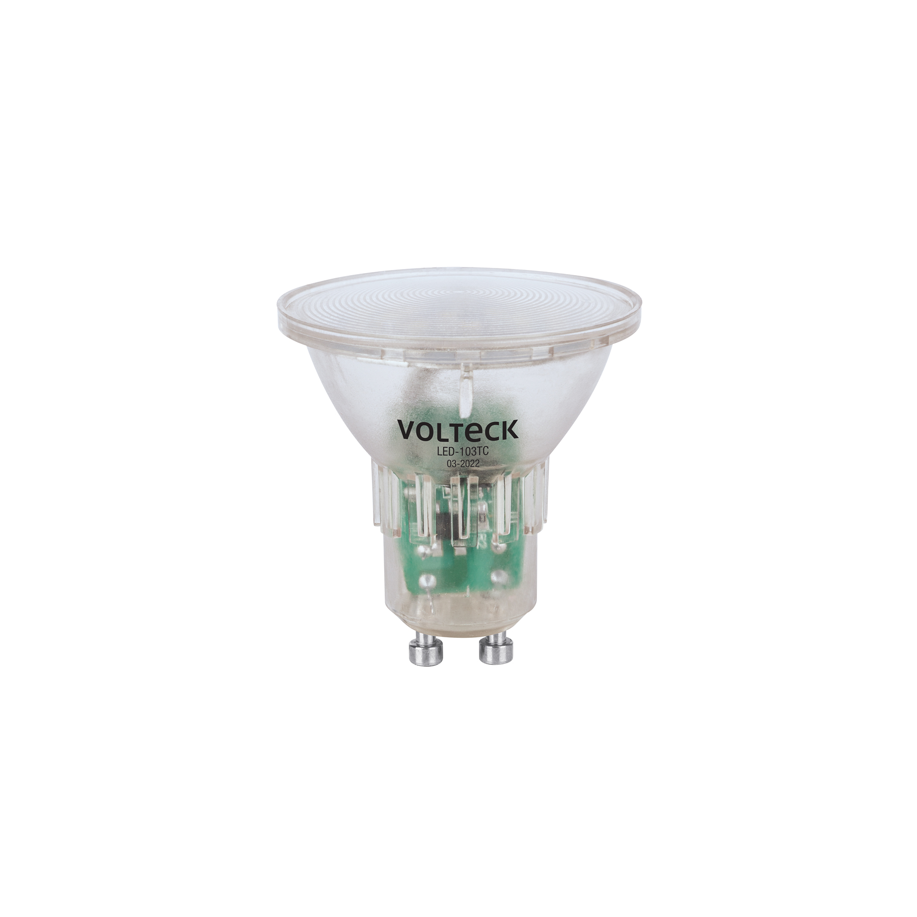 LÁMPARA TRANS. DE LED 3 W MR16 BASE GU10 LUZ CÁLIDA, BLÍSTER