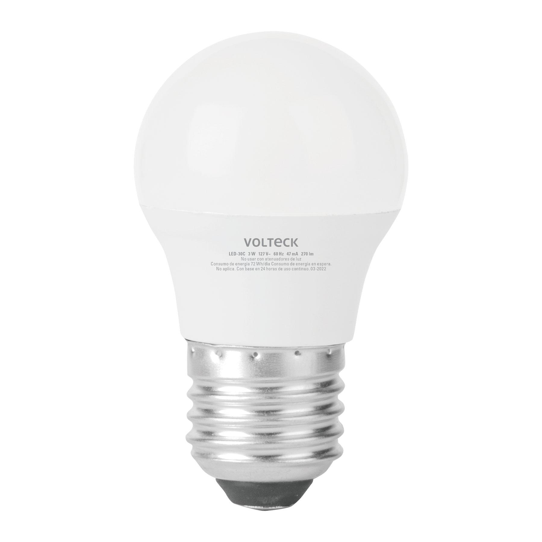 LÁMPARA LED A19 3 W (EQUIV. 25 W), LUZ CÁLIDA, BLÍSTER