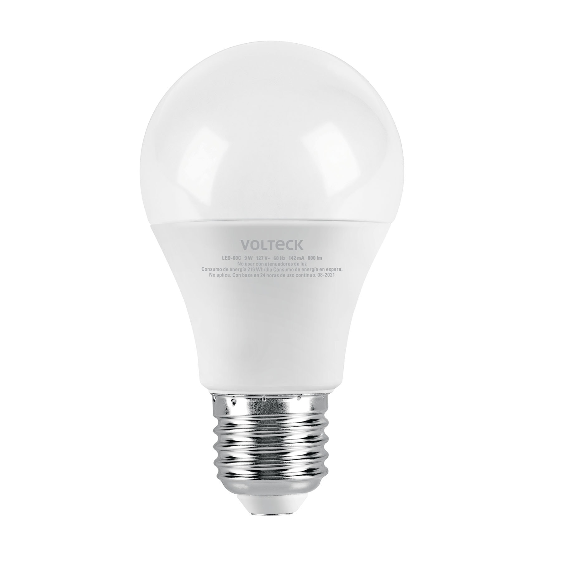 LÁMPARA LED A19 9 W (EQUIV. 60...