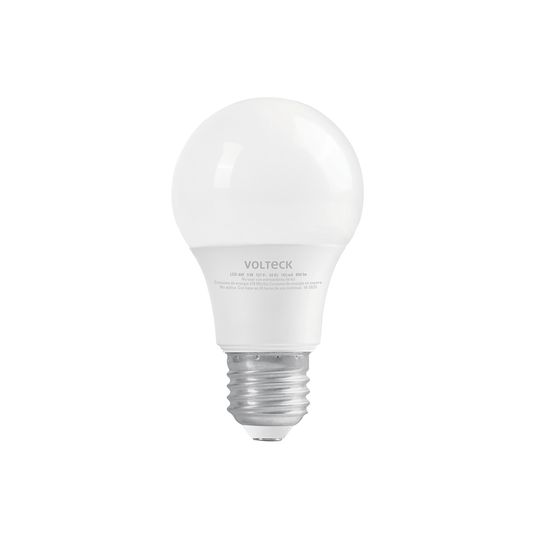 LÁMPARA LED A19 9 W (EQUIV. 60...