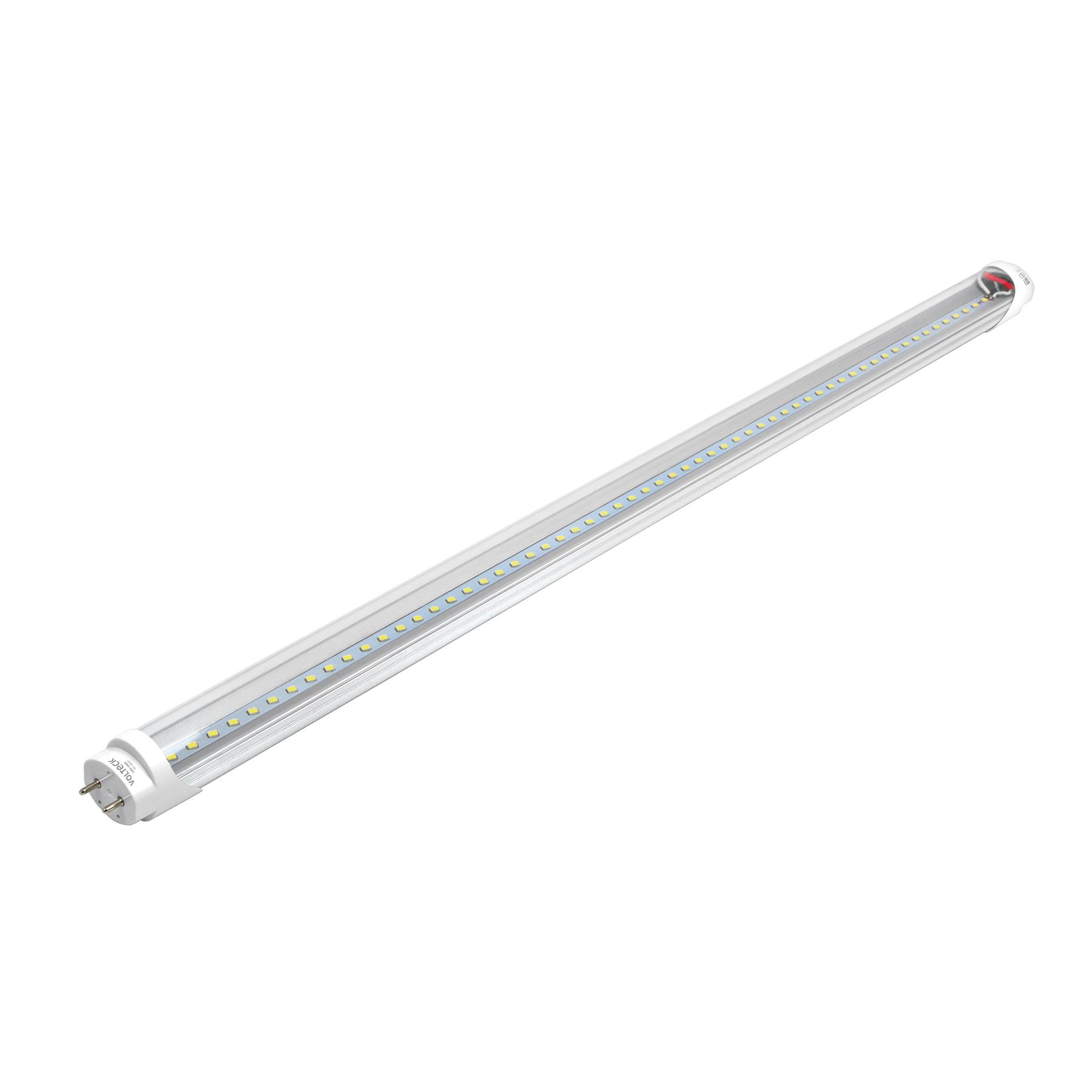 TUBO DE LED T8 9 W BASE G13 PANTALLA POLICARBONATO, VOLTECK