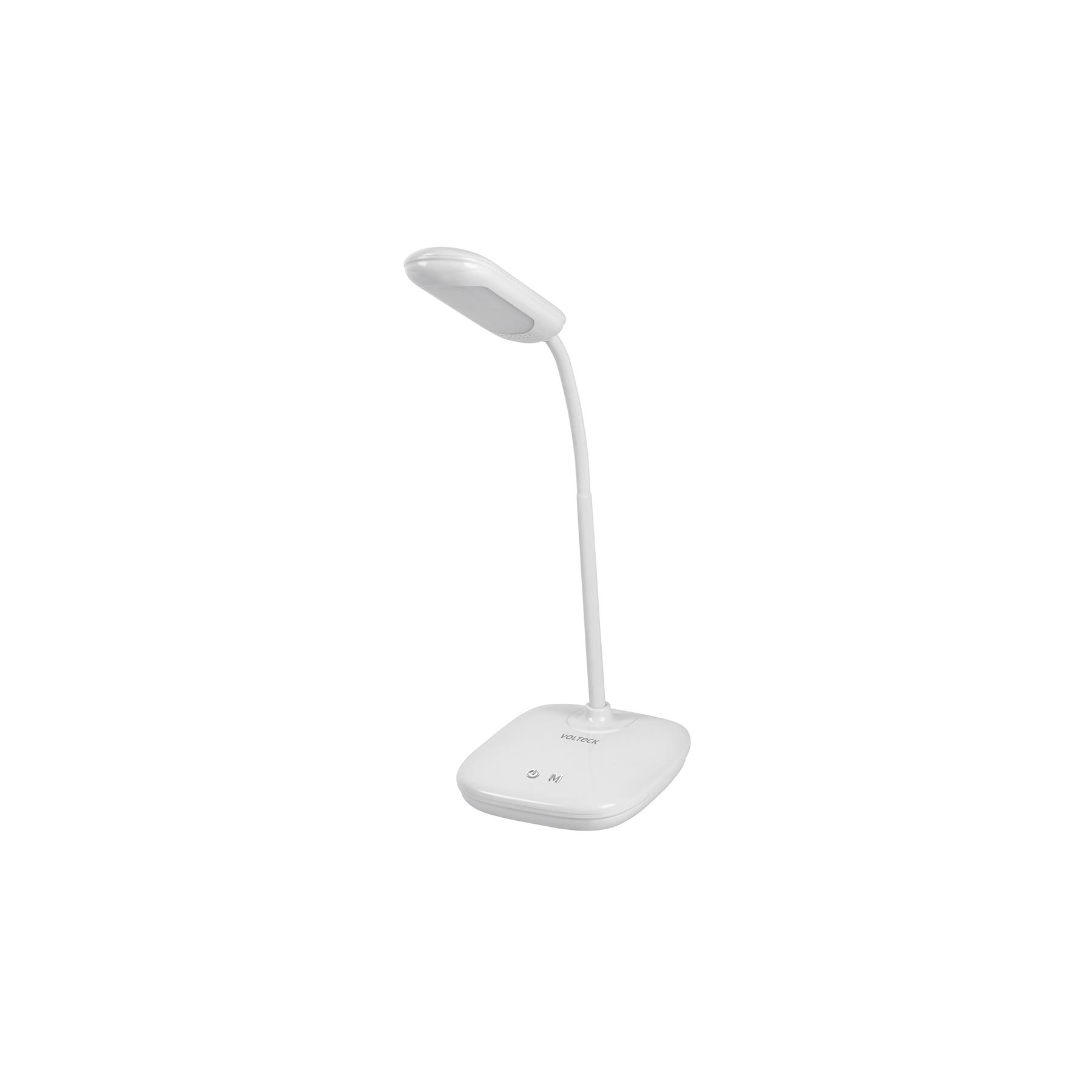 LÁMPARA DE LED 5W CUELLO FLEXIBLE PARA ESCRITORIO, VOLTECK