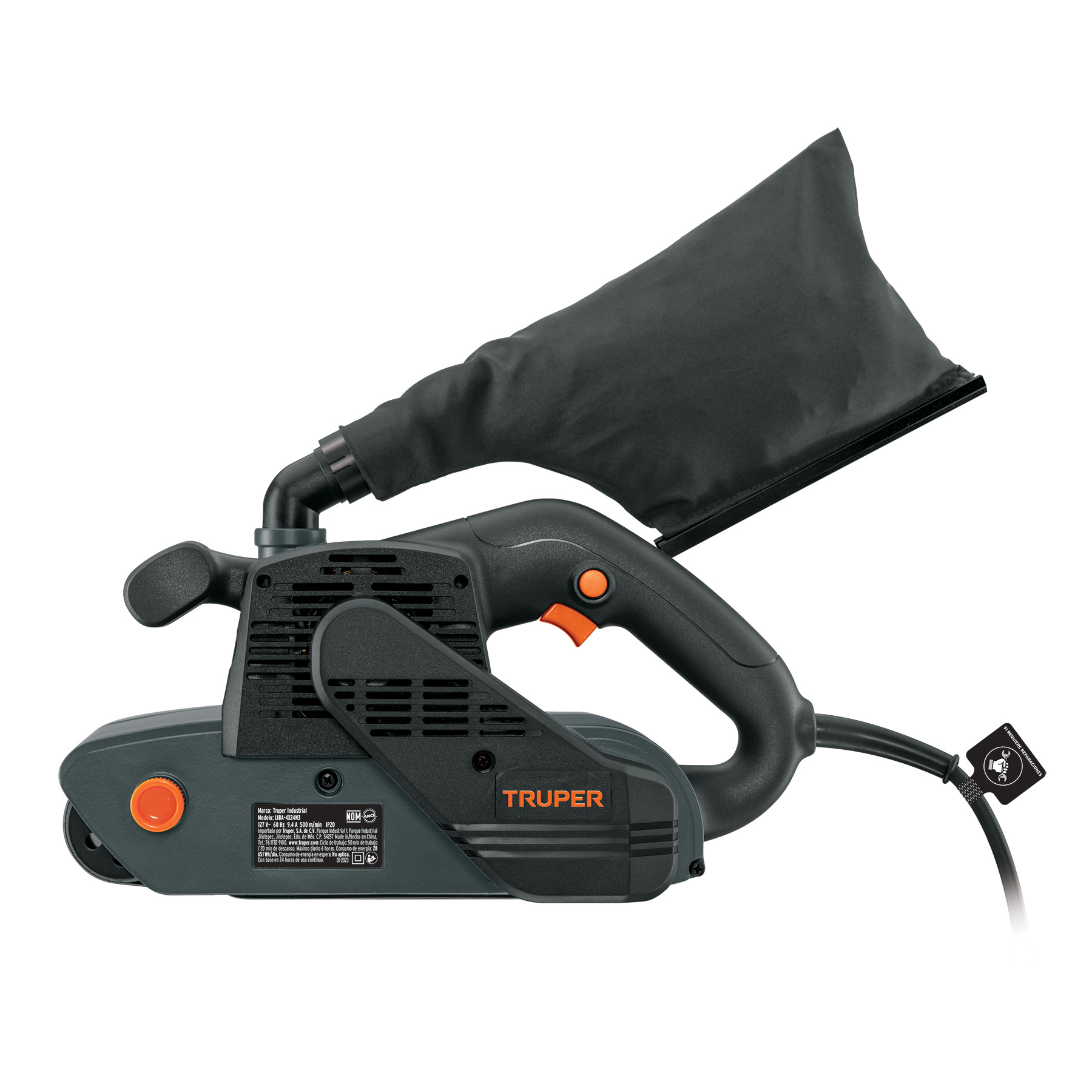 LIJADORA DE BANDA 4 X 24' 1200 W, INDUSTRIAL, TRUPER