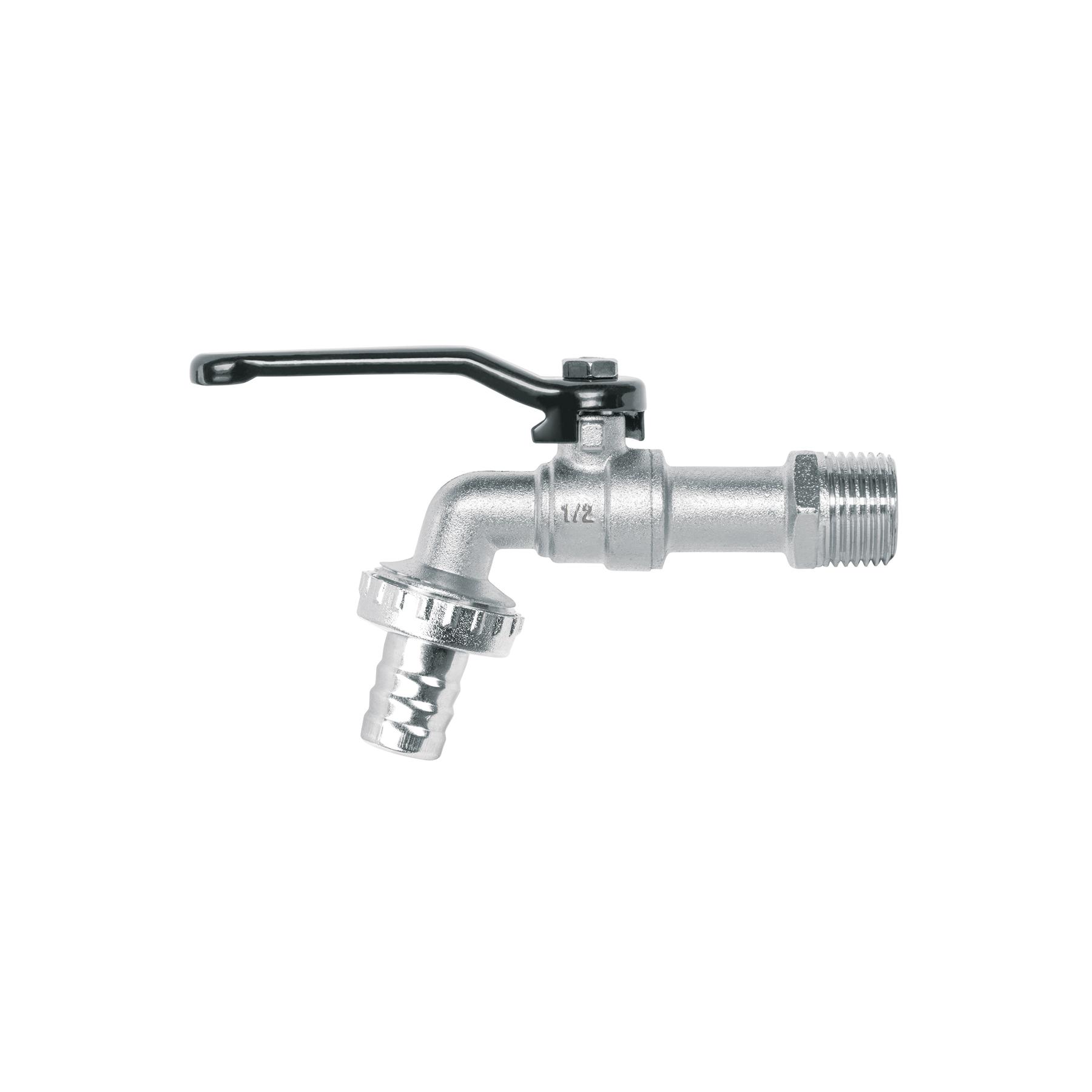 LLAVE DE ESFERA, 1/2' DE ZINC, PRETUL