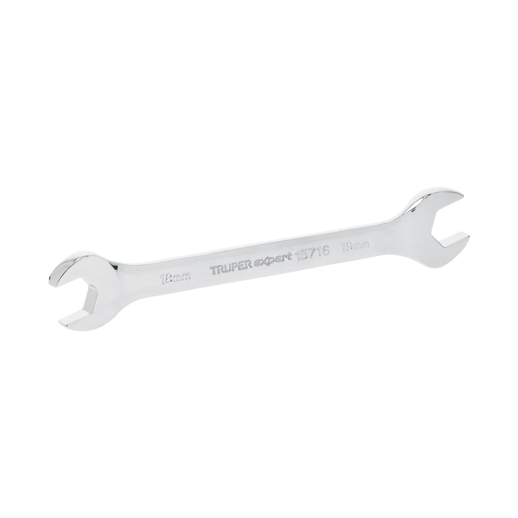 LLAVE ESPAÑOLA 18 X 19 X 220 MM DE LARGO, TRUPER EXPERT