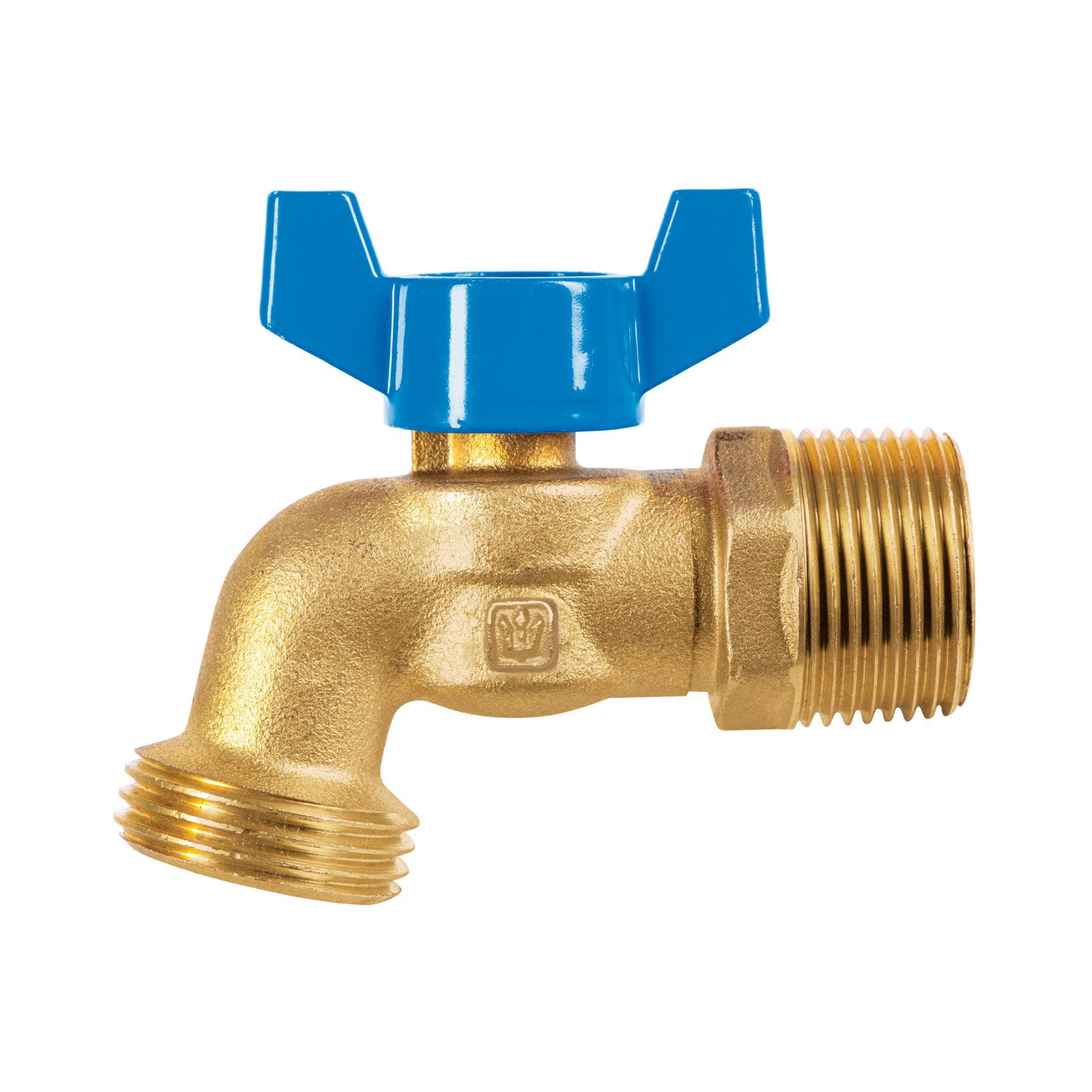 LLAVE DE ESFERA DE LATÓN 3/4' CON ROSCA PARA MANGUERA, FOSET