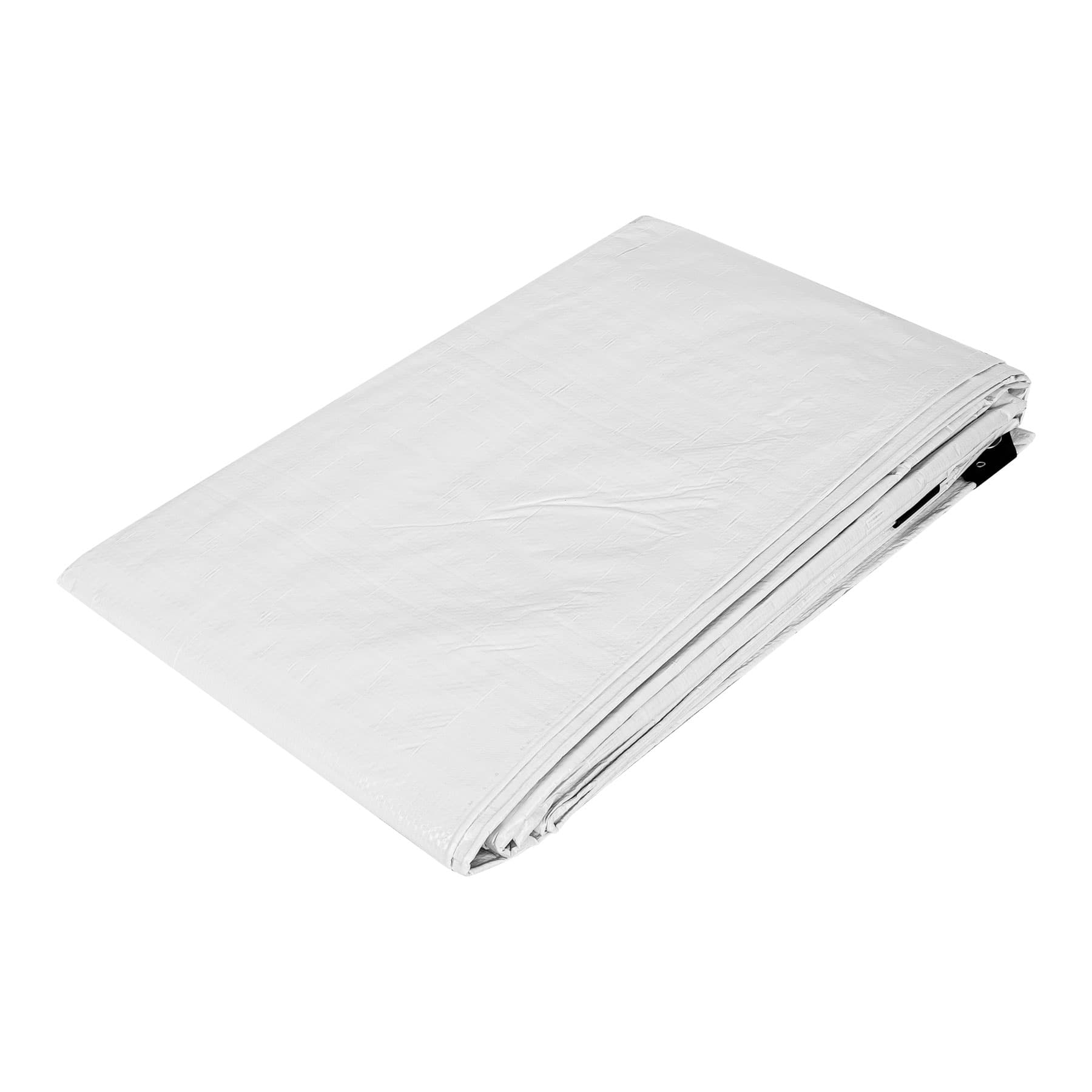 LONA 4 X 5 M, BLANCA, PRETUL