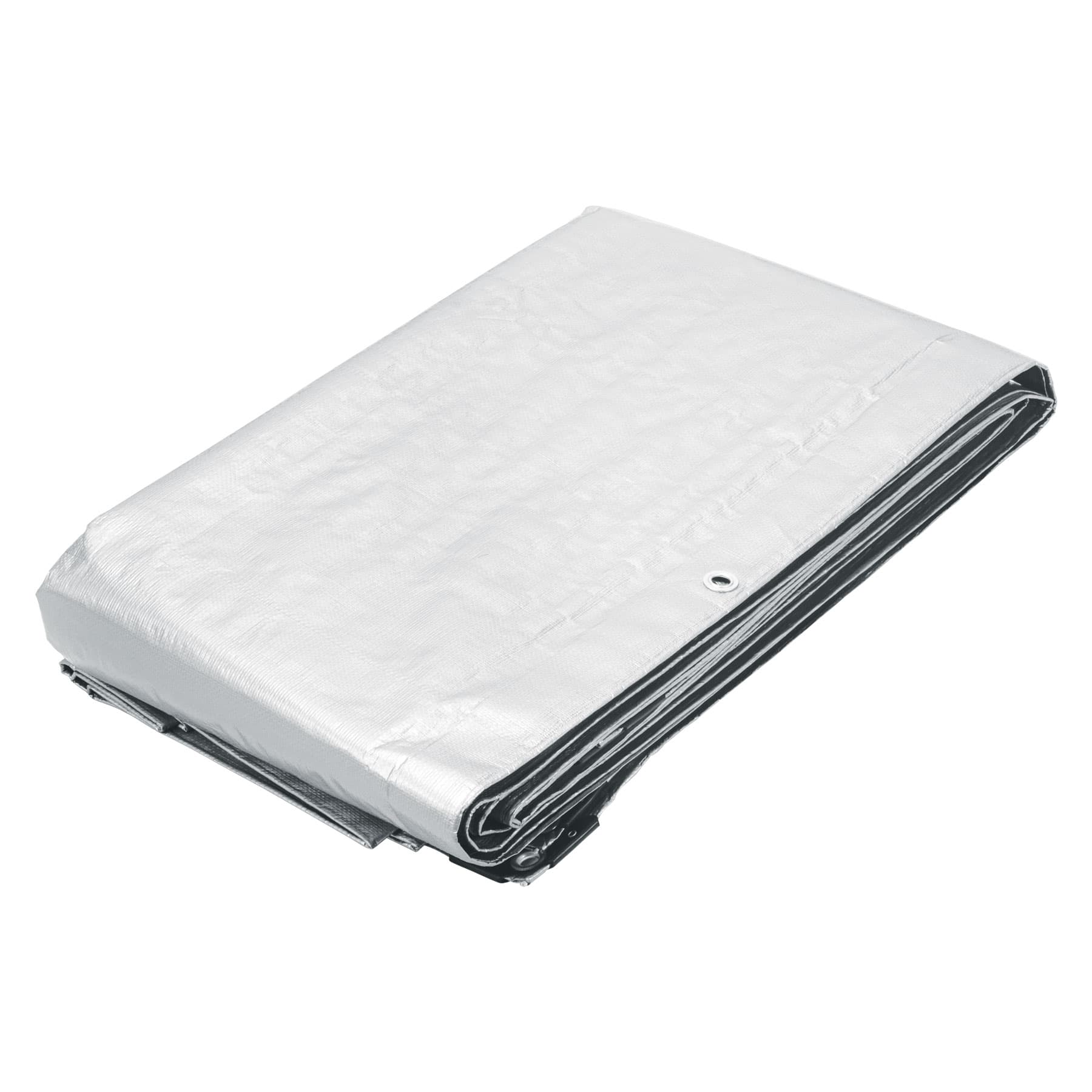 LONA 6 X 12 M, BLANCA, PRETUL