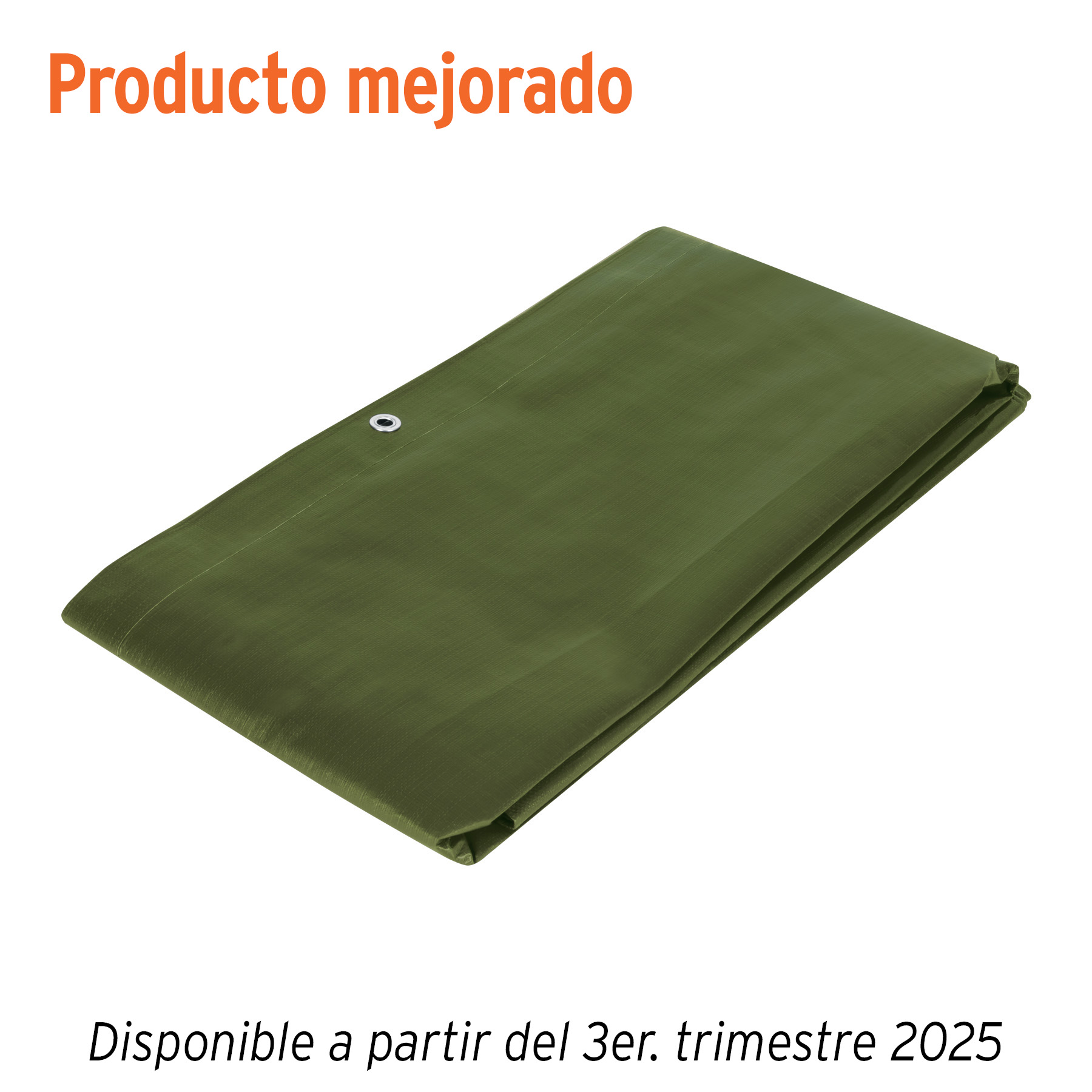 LONA USO RUDO, VERDE OLIVO, 2 X 3 M, TRUPER EXPERT