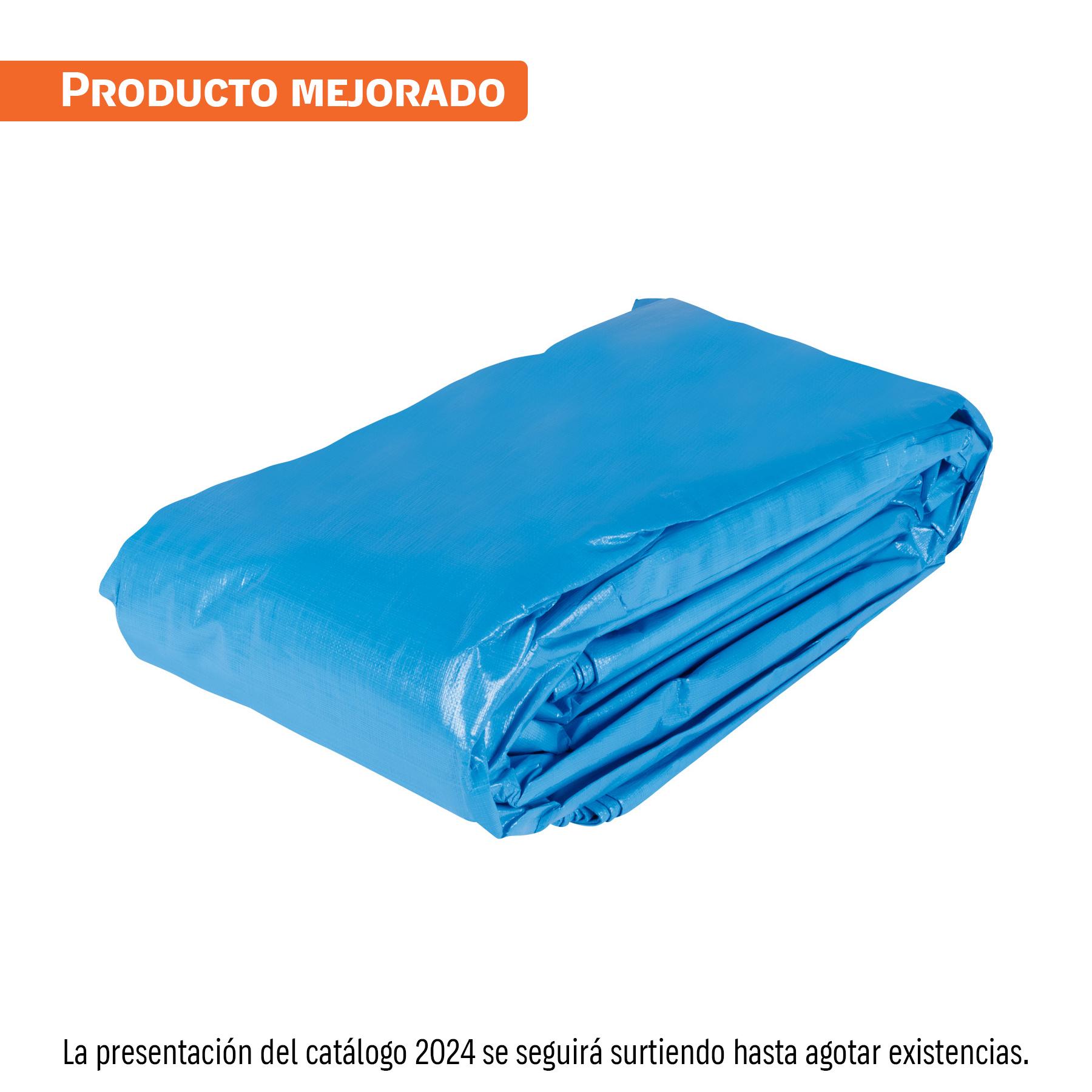 LONA AZUL REFORZADA DE 6 X 12 M, TRUPER