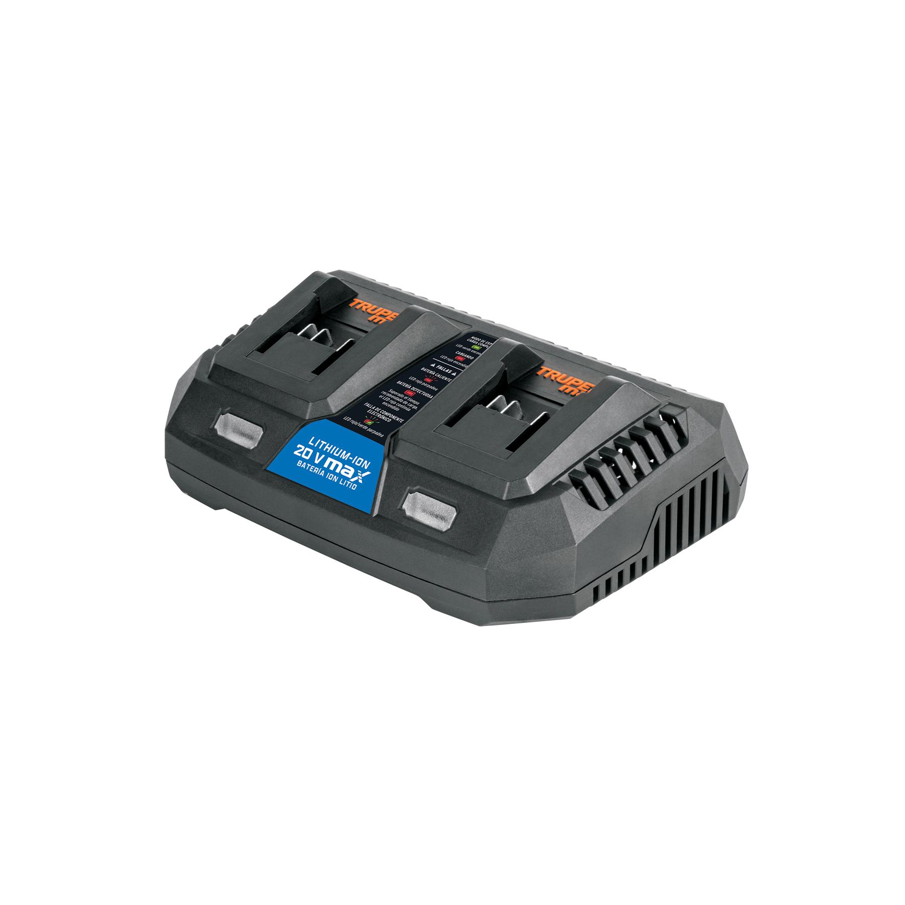Cargador 20V dual, Truper