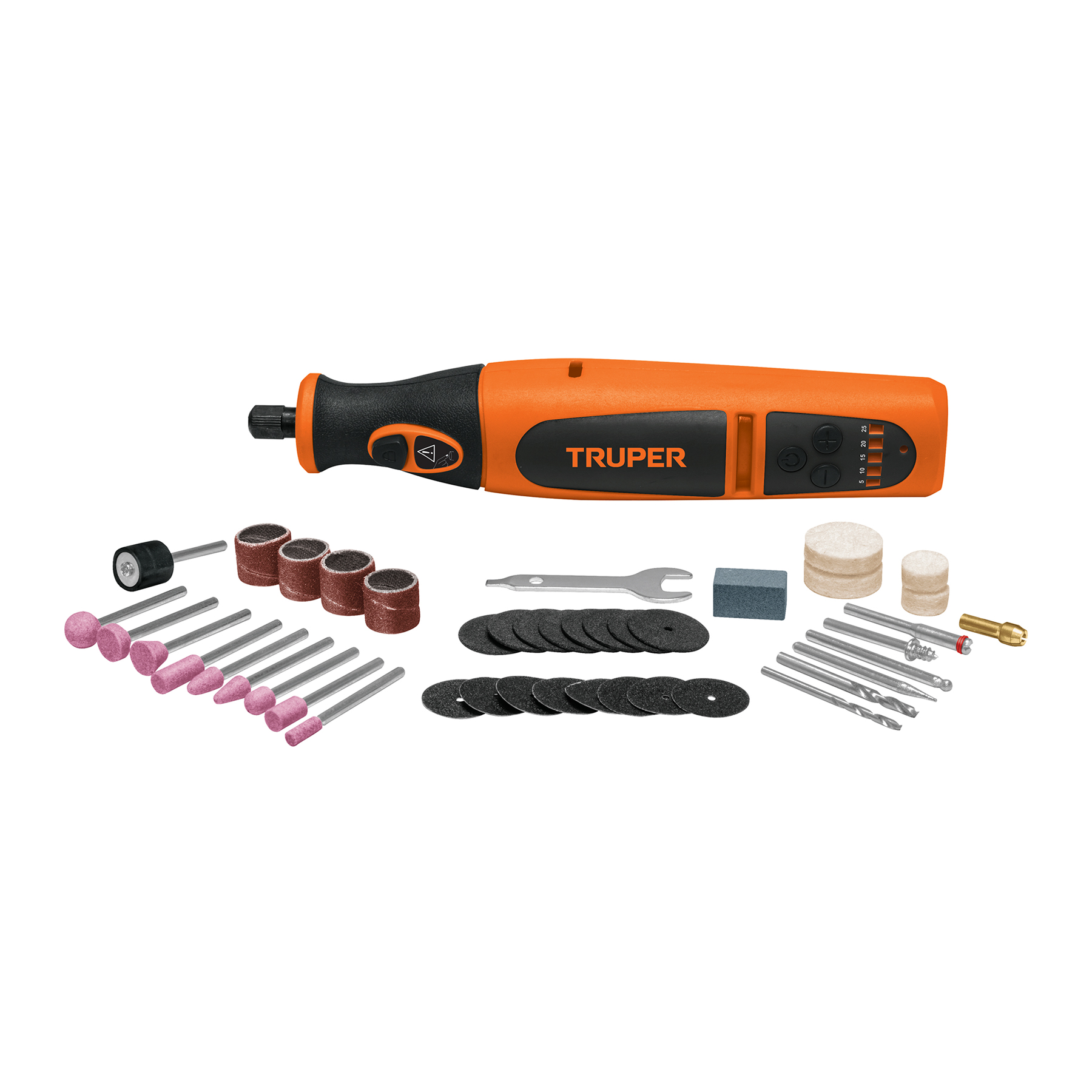 HERRAMIENTA ROTATIVA INALÁMBRICA 7.2 V, PROFESIONAL, TRUPER