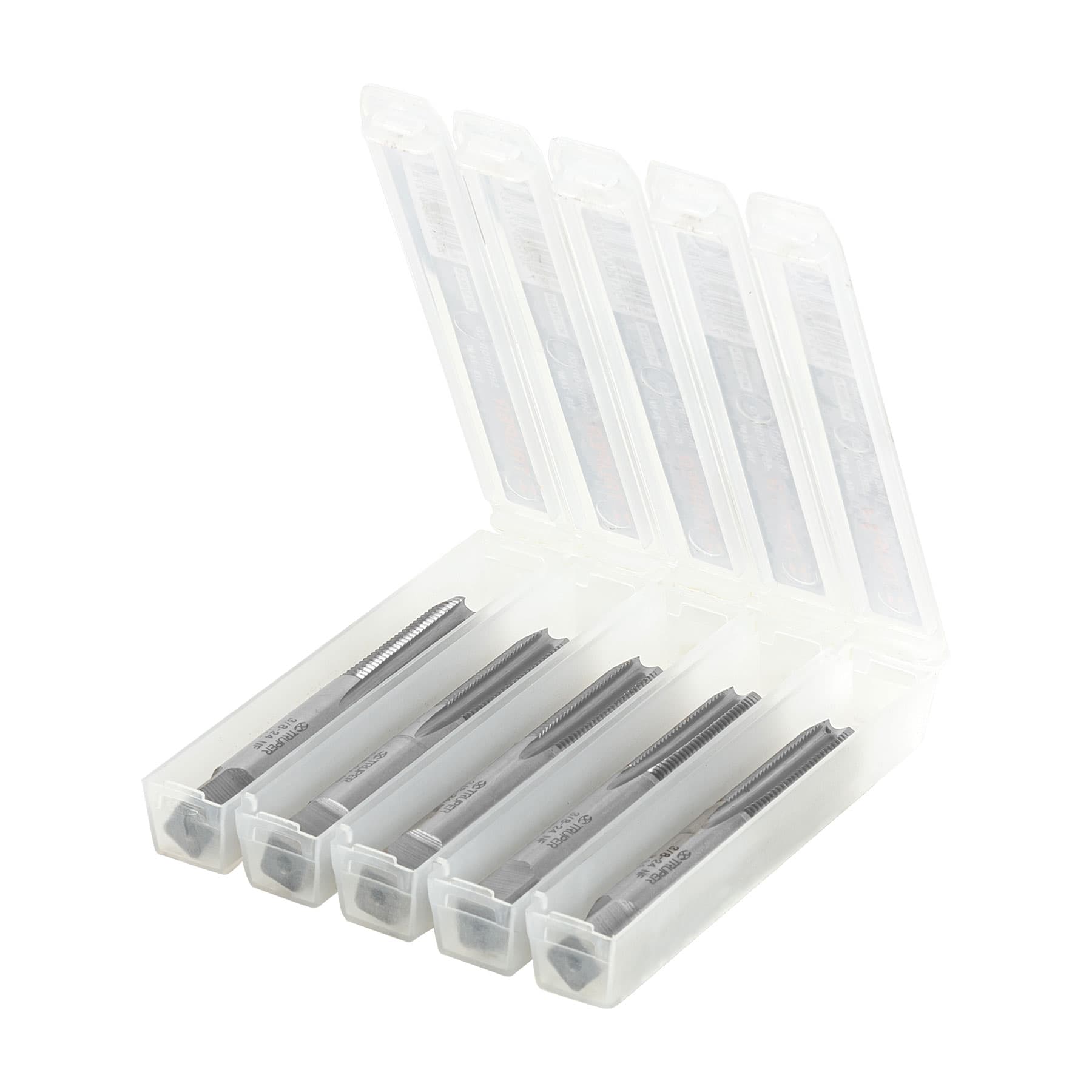 MACHUELO SEMICÓNICO 3/8'X 24 CUERDA FINA, TRUPER