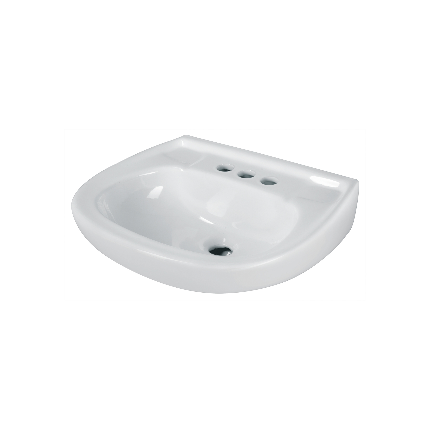 LAVABO CERÁMICO CON REBOSADERO, BLANCO, FOSET