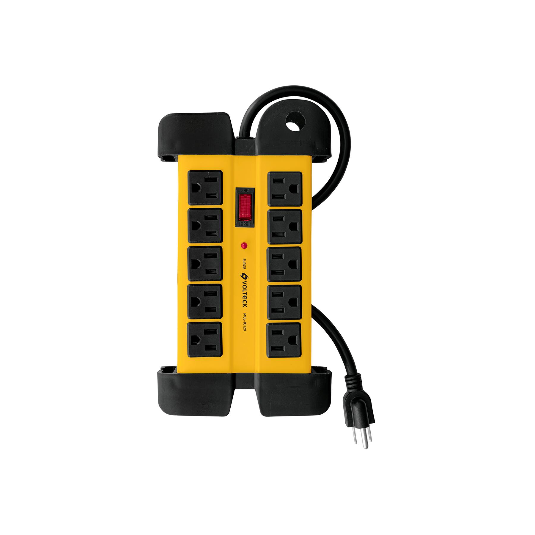 MULTICONTACTO 14 AWG INDUSTRIAL SUPRESOR PICOS 10 ENTRADAS