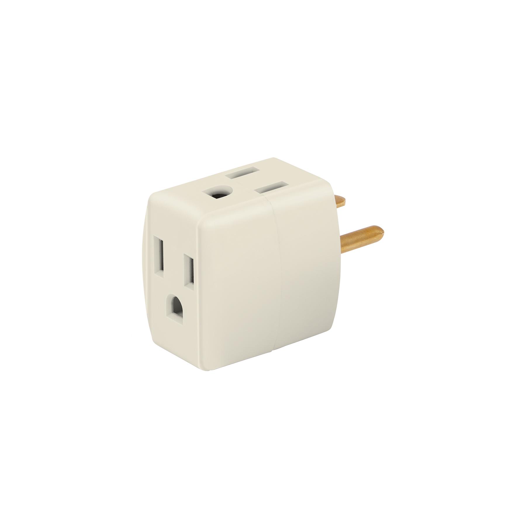 MULTICONTACTO TRIPLE ATERRIZADO, TIPO CUBO, VOLTECK