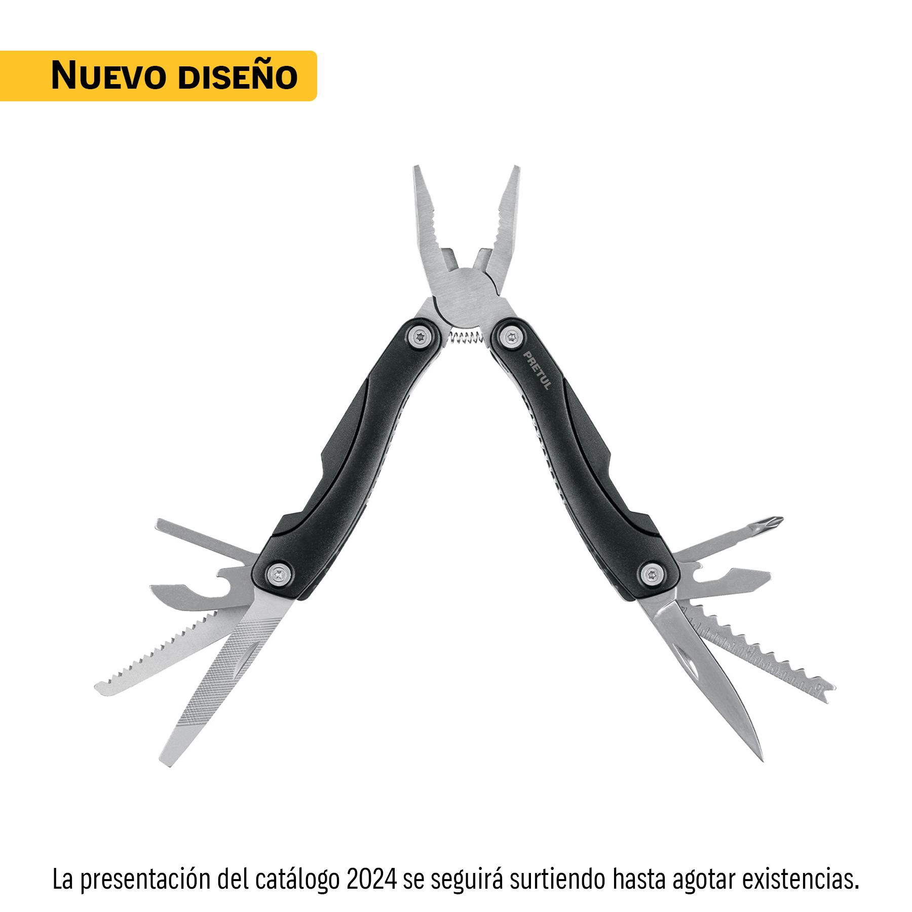 MULTIHERRAMIENTA 12 FUNCIONES, PRETUL