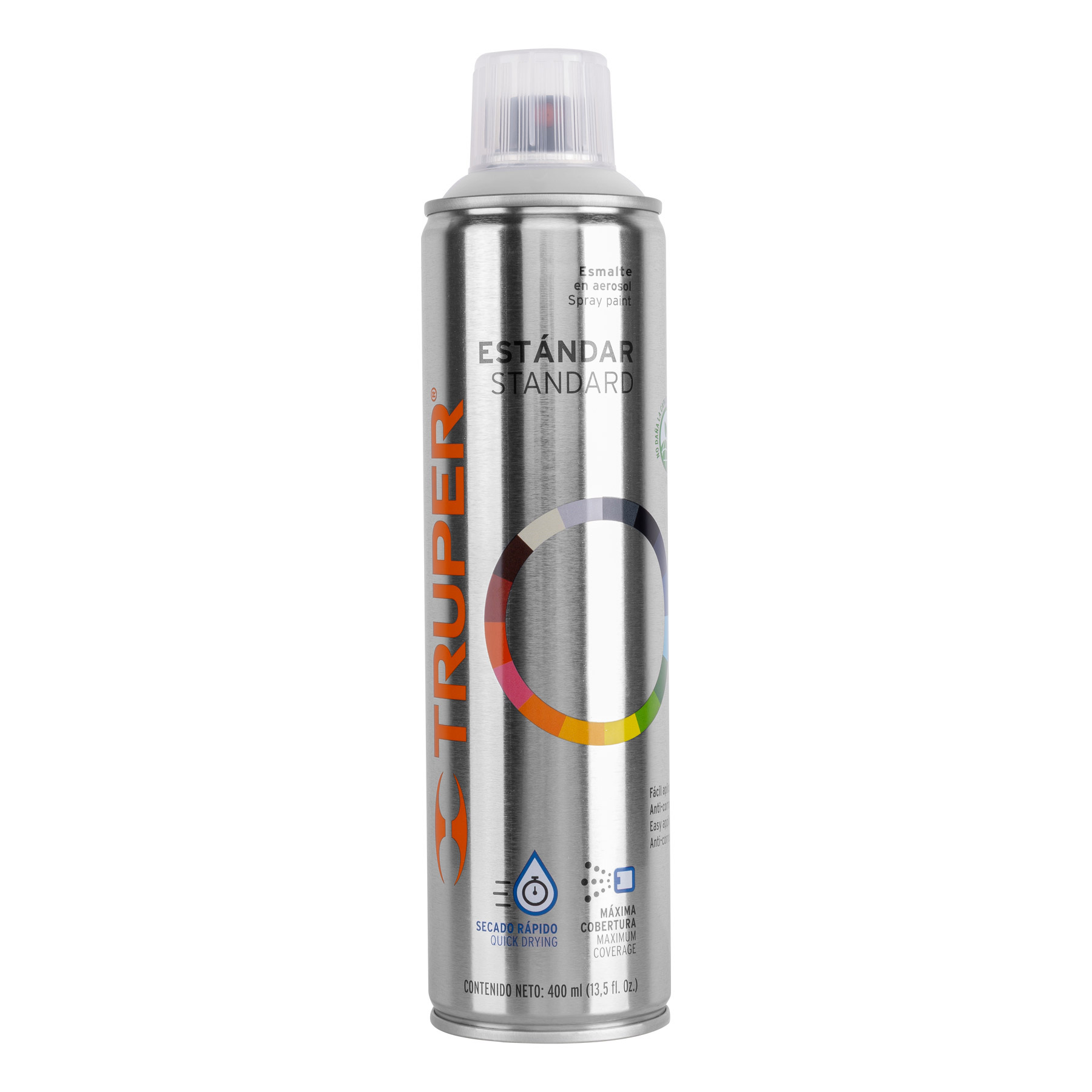PINTURA EN AEROSOL, TRANSPARENTE MATE, BOTE ESBELTO, 400 ML