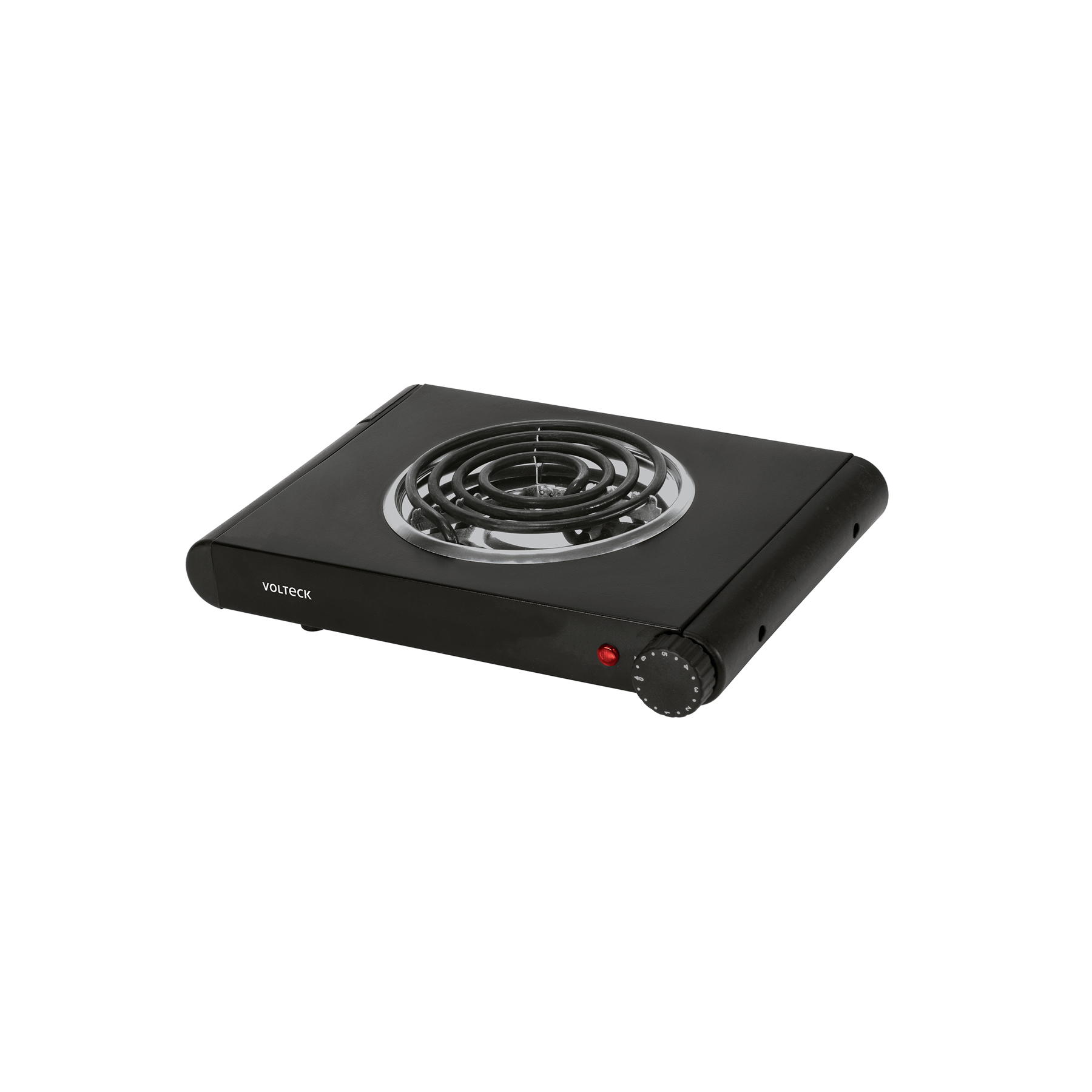 PARRILLA ELÉCTRICA DE RESISTENCIA, NEGRA, VOLTECK