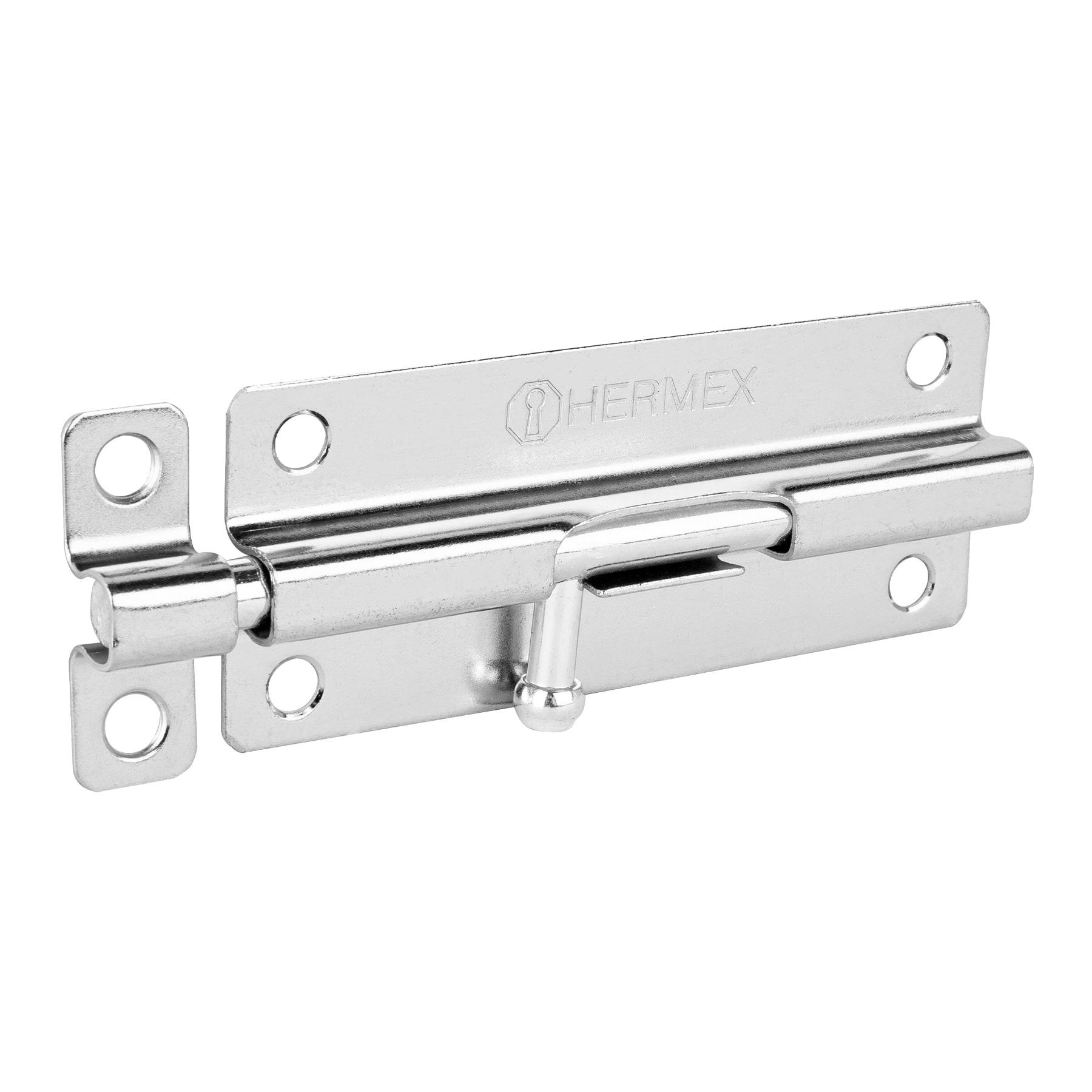 PASADOR DE BARRIL DE ACERO CROMO 5', HERMEX