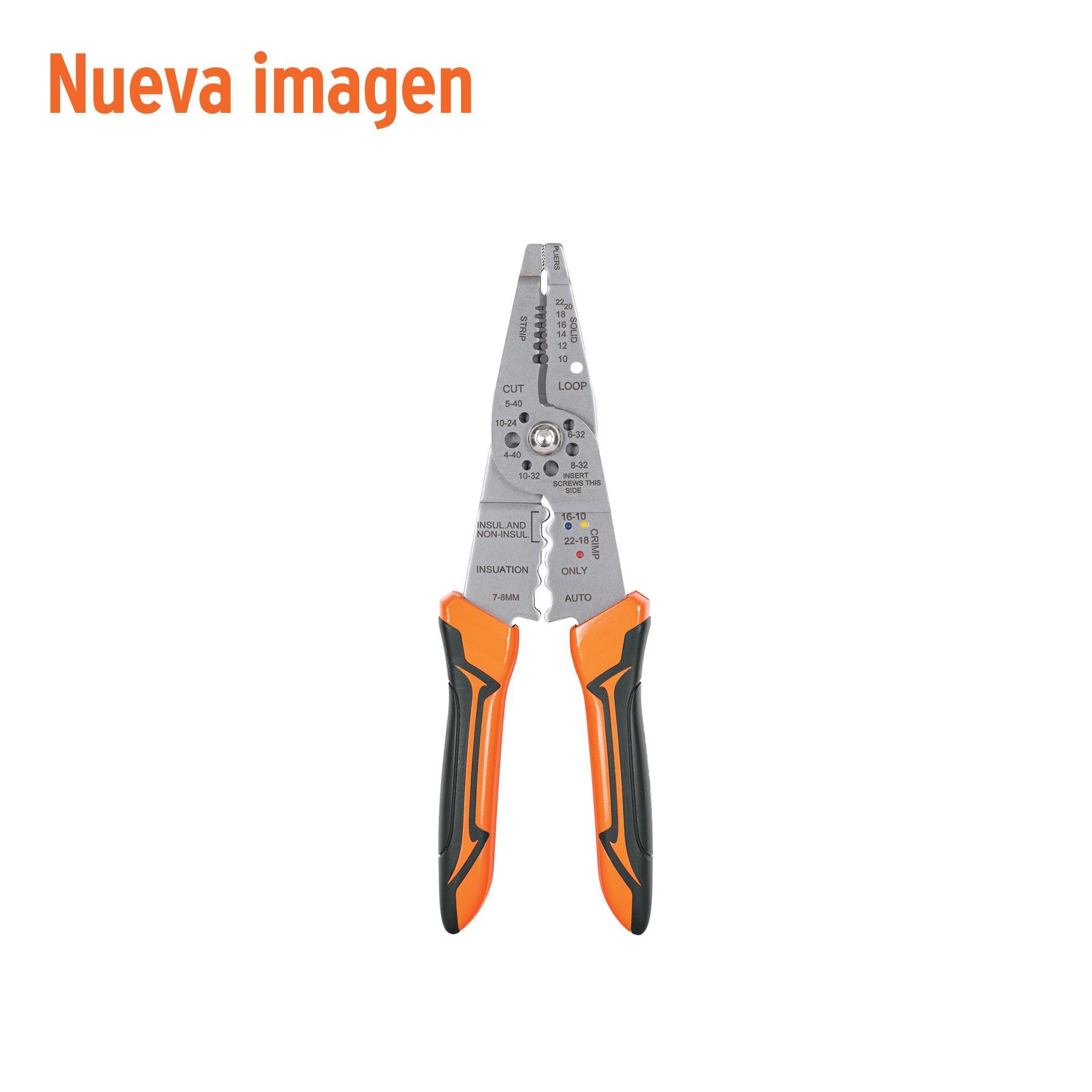PINZA 8' PELA CABLES 24 A 12 AWG, TRUPER