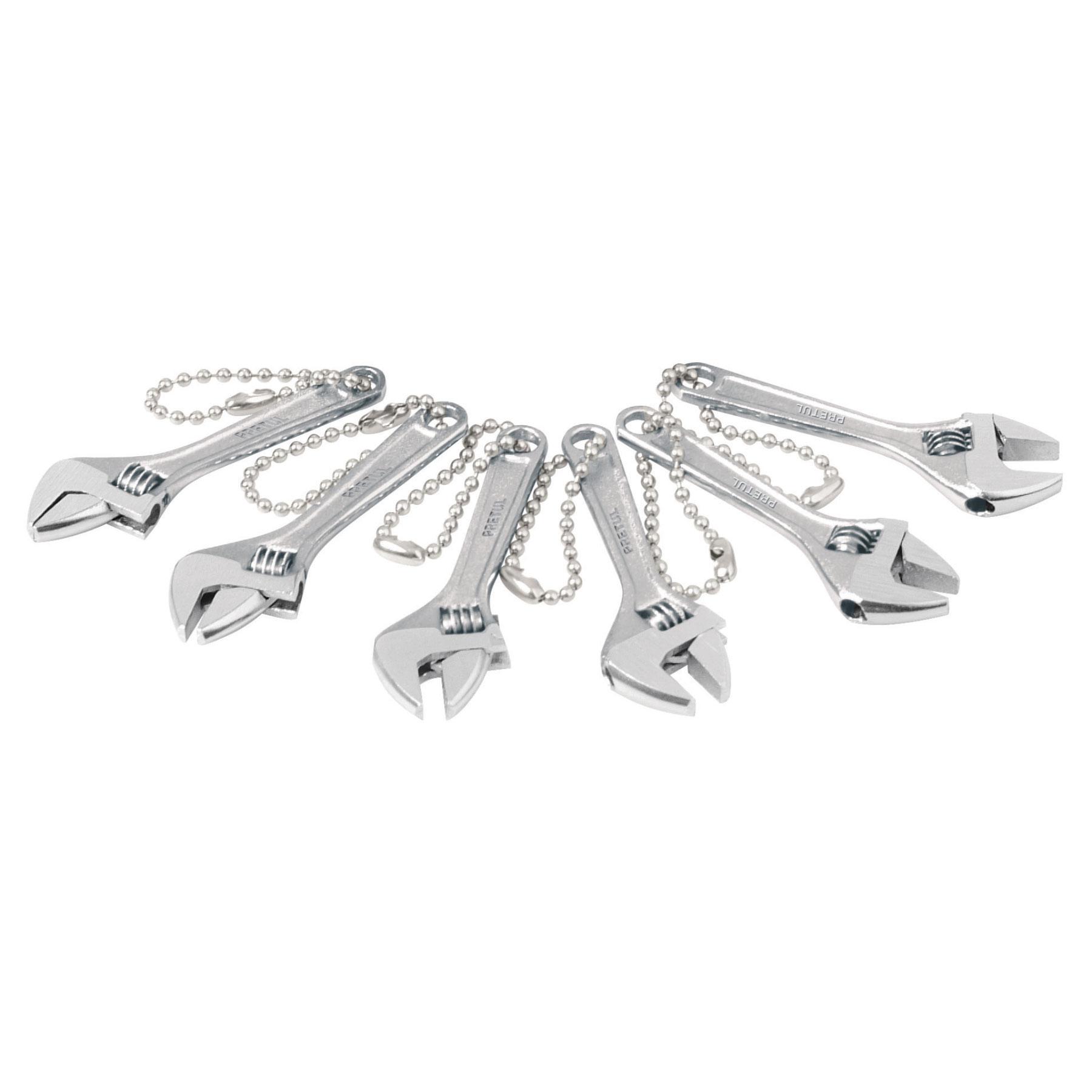 PIEZA DE LLAVERO TIPO PERICO EN PECERA CON 50 PIEZAS, PRETUL