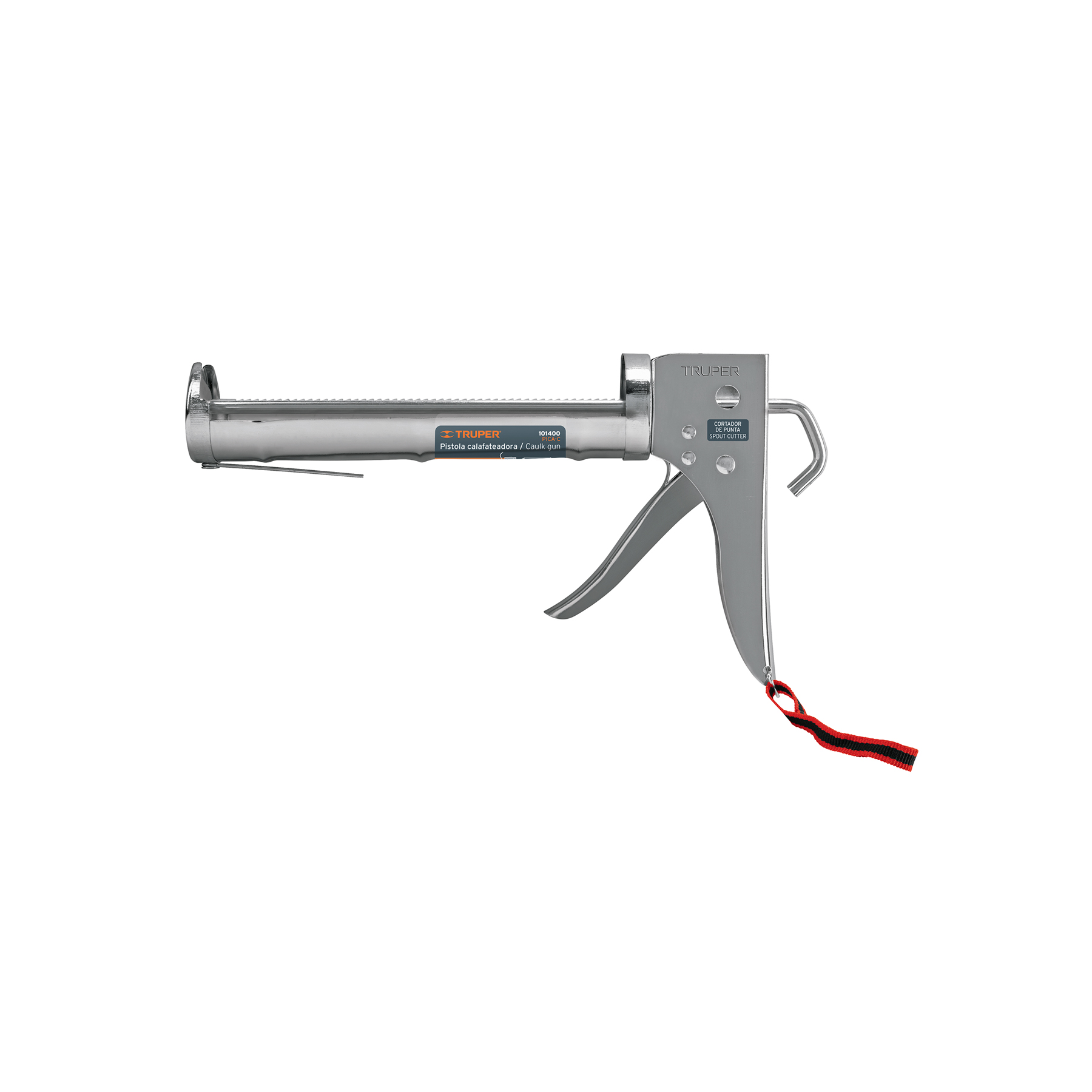 PISTOLA CALAFATEADORA CON CREMALLERA, TRUPER
