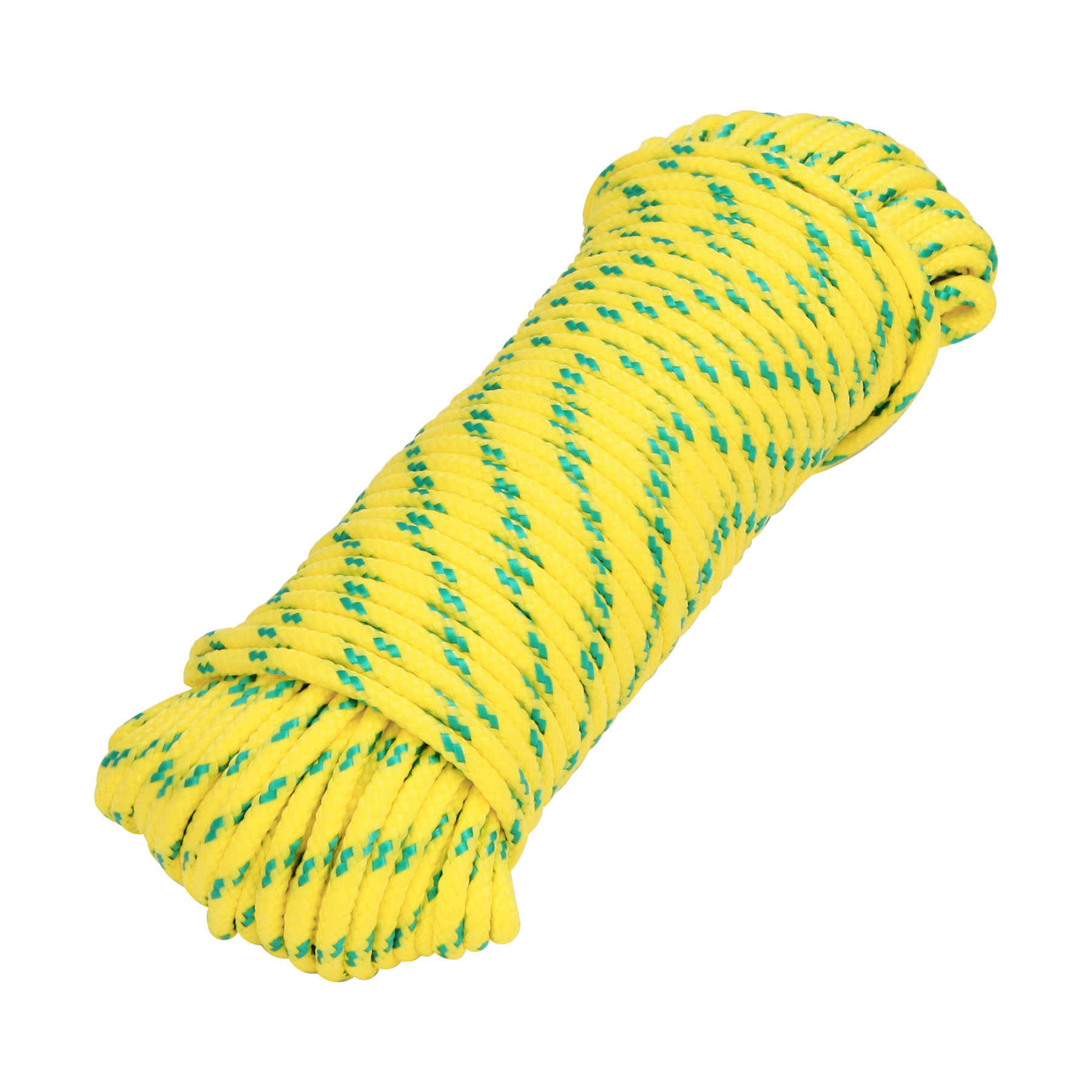 PIOLA DE POLIPROPILENO TRENZADA, MULTICOLOR, 4MM X 30M